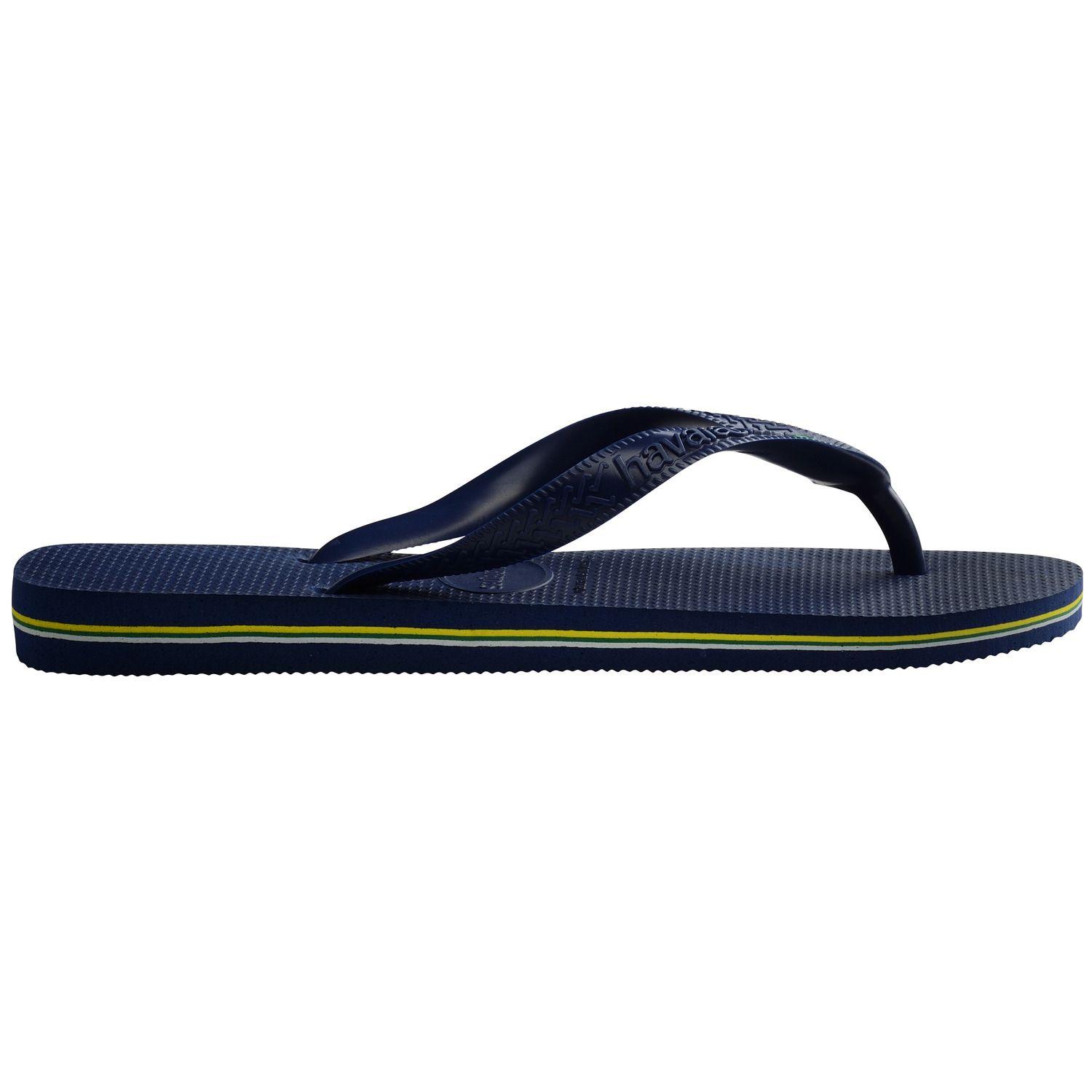 Sandalia Hombre Brasil  Azul Marino Havaianas-2