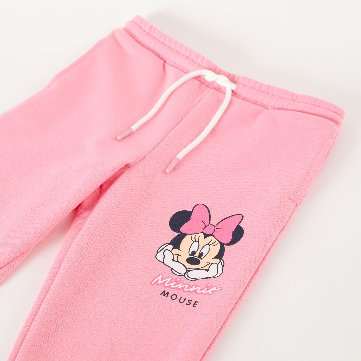 Pantalon de Buzo Niña Minnie Rosado Disney-2