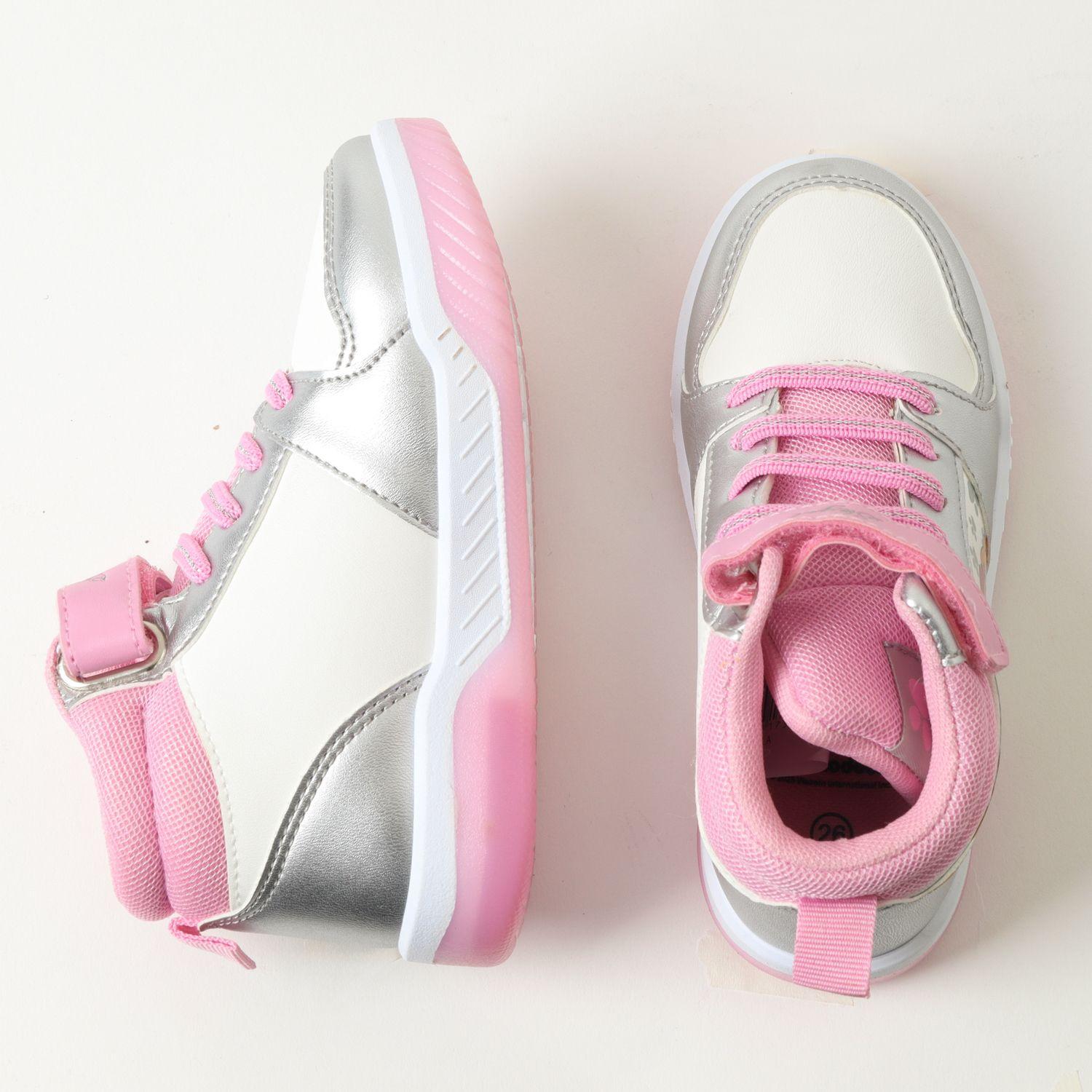 Zapatilla Con Luces Niña Sky Paws Rosado Paw Patrol-4