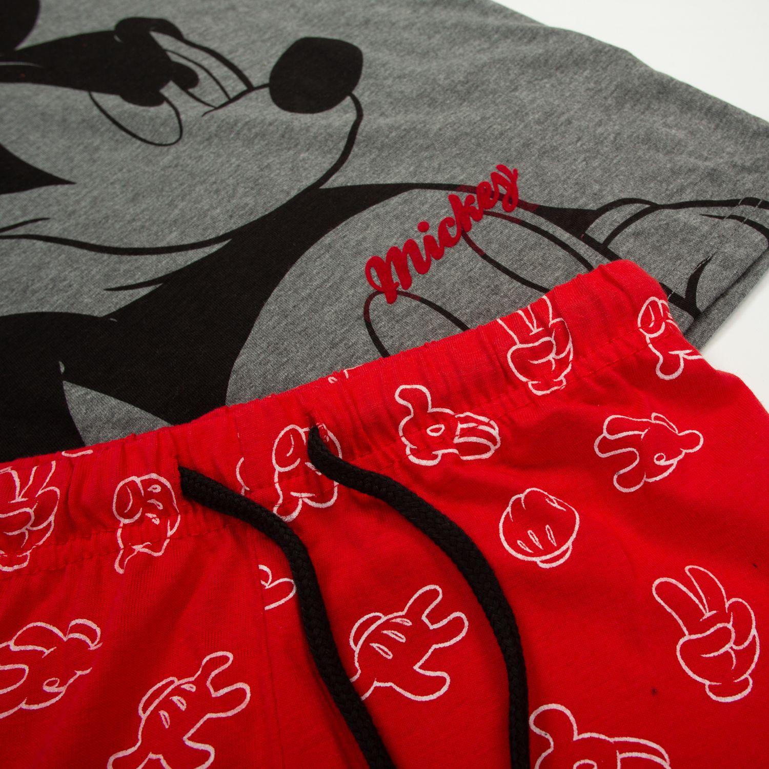 Pijama Niño Mickey Annoyed Rojo Disney-2