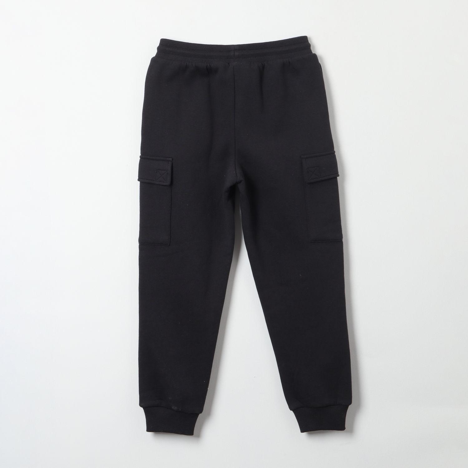 Pantalon De Buzo Niño Cargo Negro Sonic-2