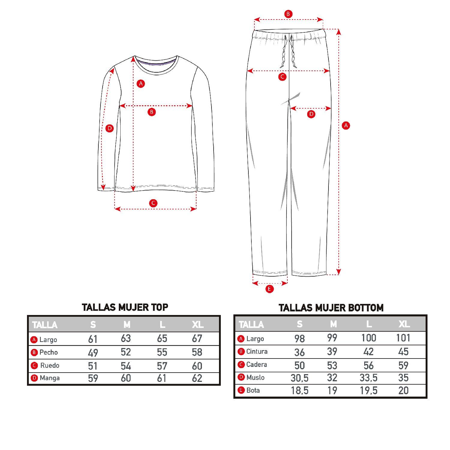 Pijama Polar Mujer Look Up Rosado Garfield-6