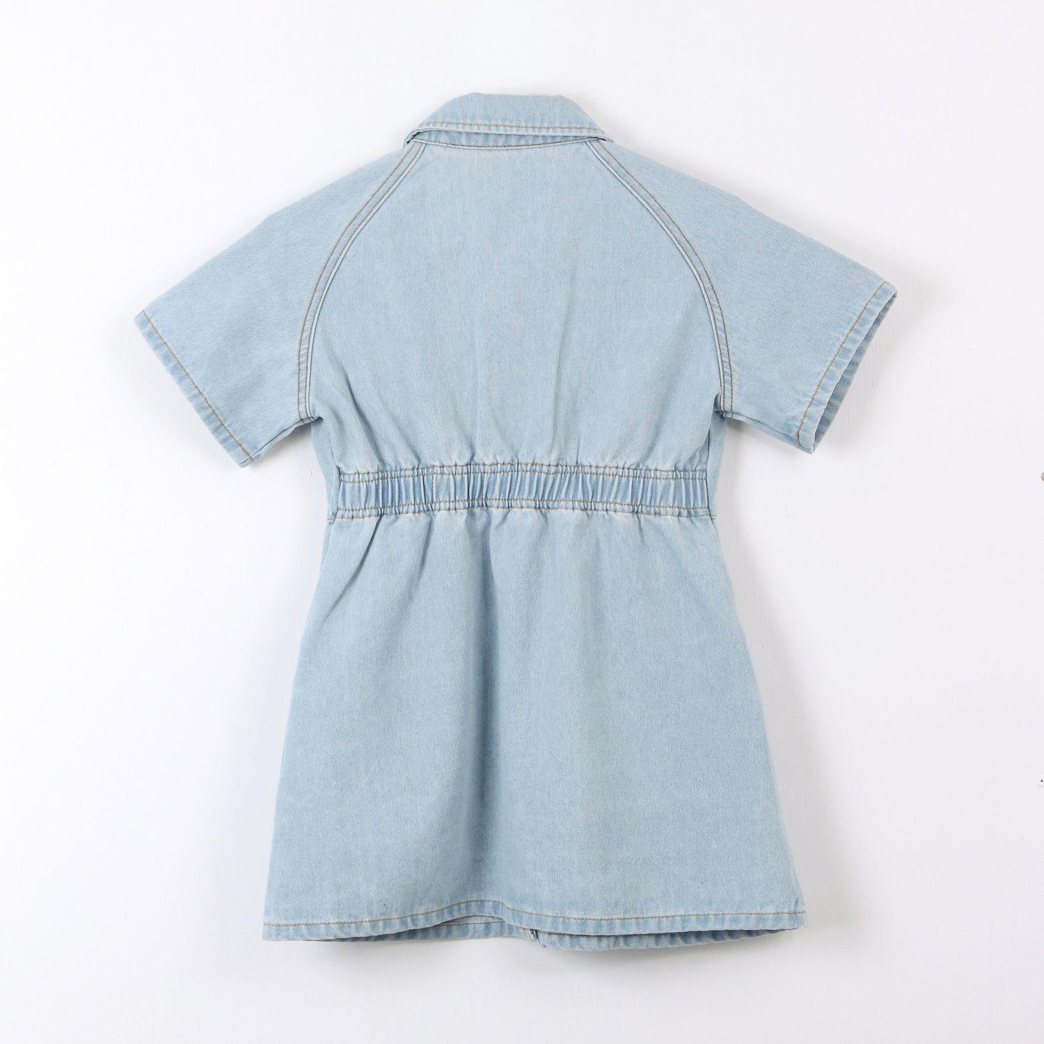 Vestido Niña Hello Kitty Denim-1