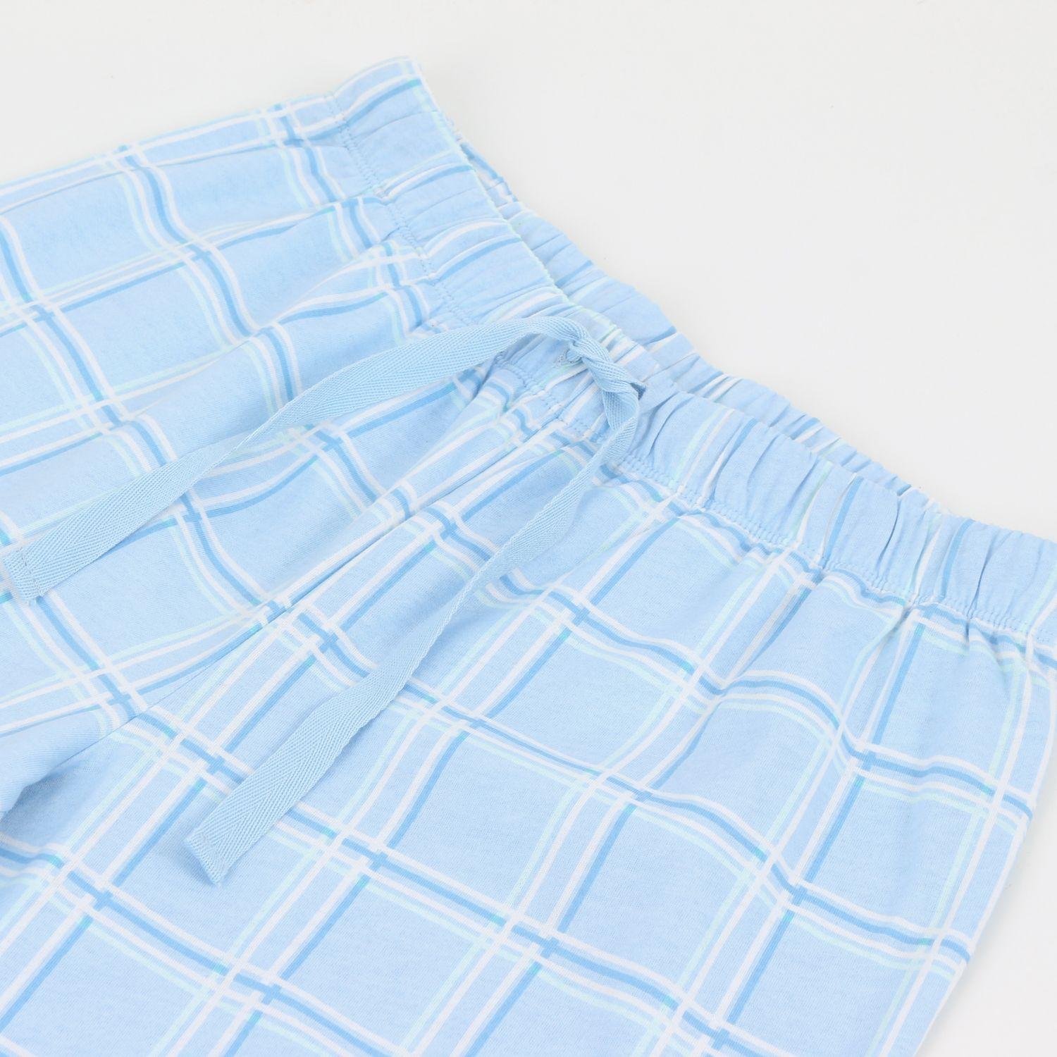 Pijama Manga Larga Juvenil Lilo & Stitch Celeste Disney-3