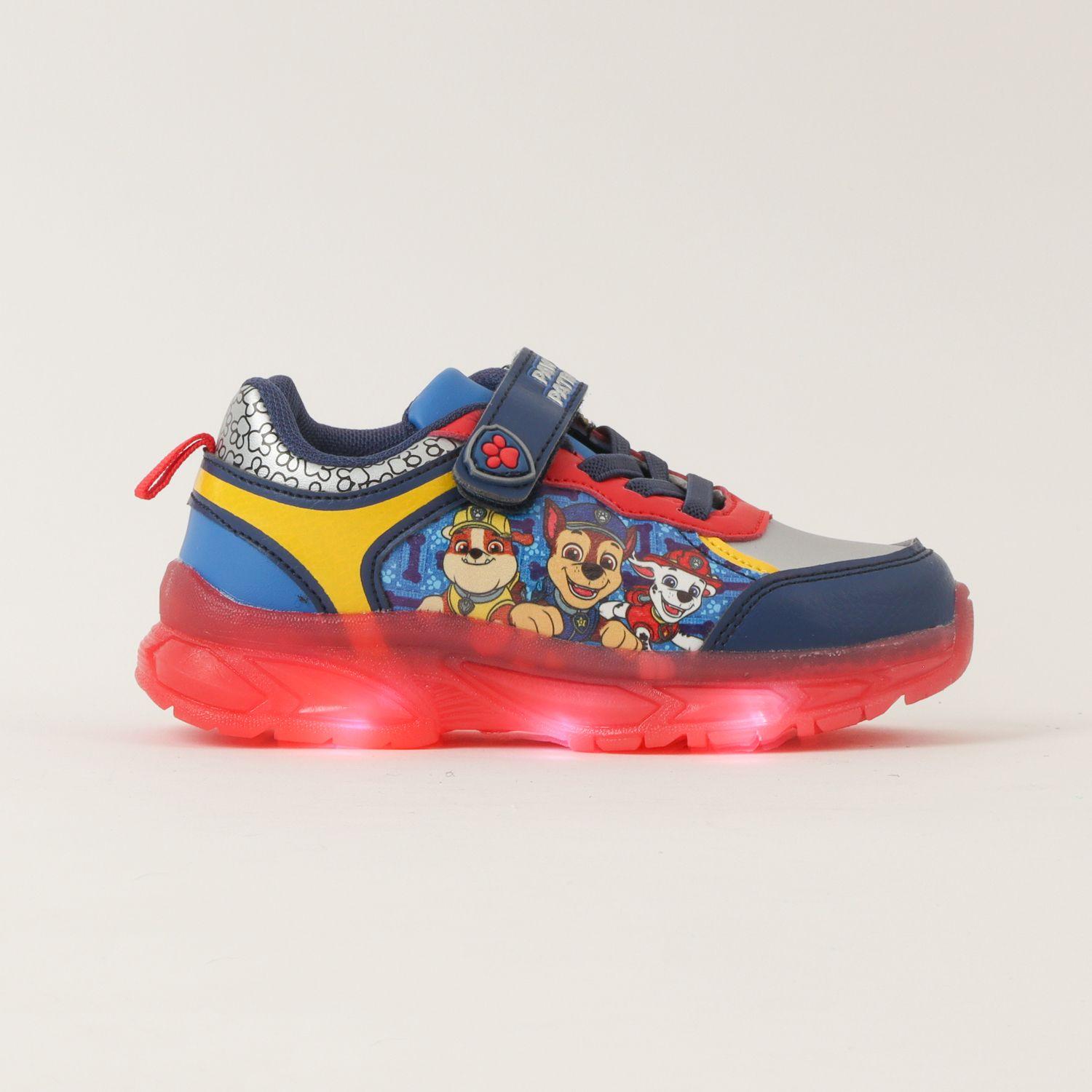 Zapatilla Con Luces Niño Chase Y Sus Amigos Rojo Paw Patrol-0