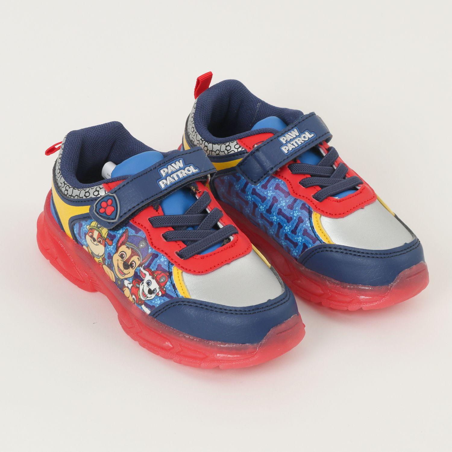 Zapatilla Con Luces Niño Chase Y Sus Amigos Rojo Paw Patrol-1