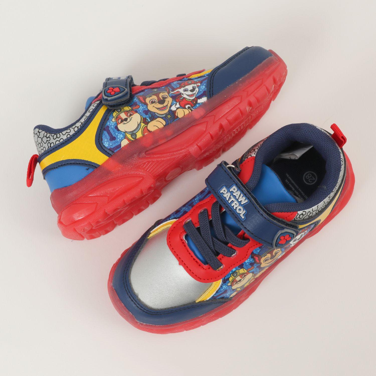 Zapatilla Con Luces Niño Chase Y Sus Amigos Rojo Paw Patrol-2