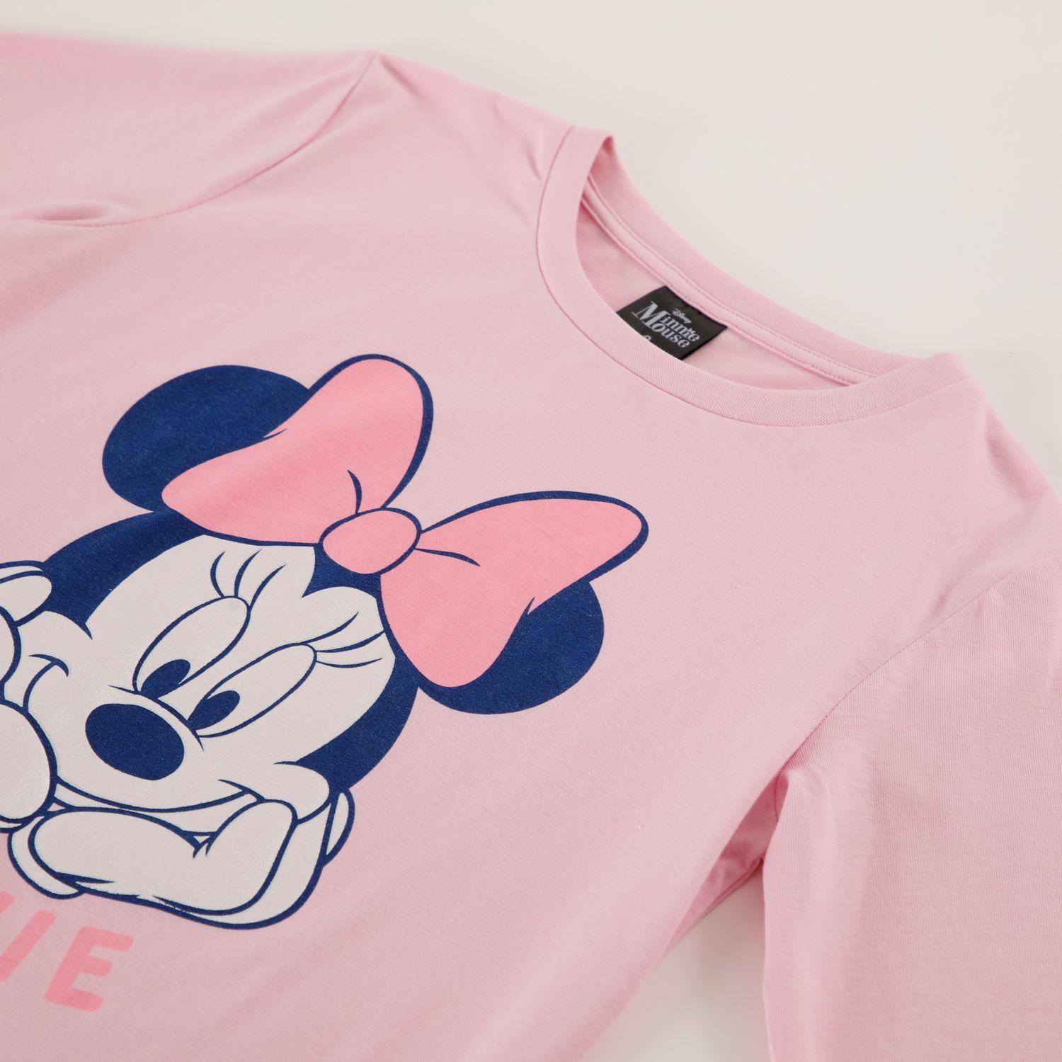 Conjunto Pijama Niña Minnie Pink Sweet Rosado Disney-1
