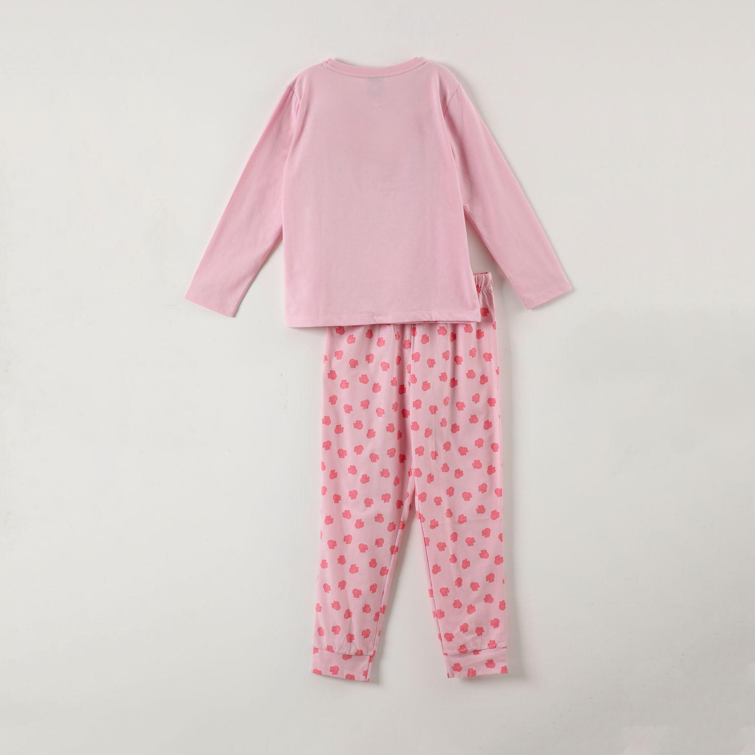 Conjunto Pijama Niña Minnie Pink Sweet Rosado Disney-3