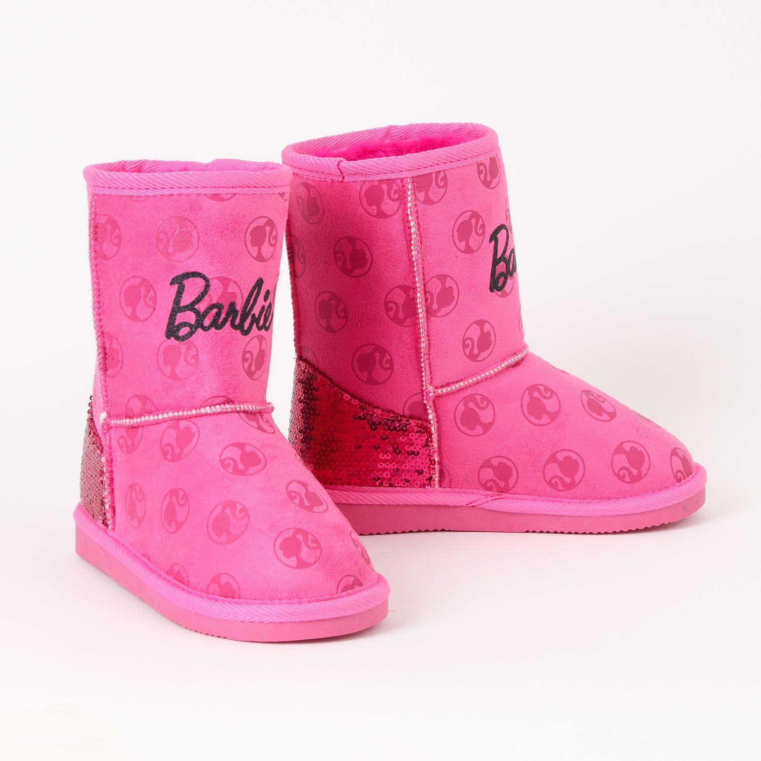 Bota Chiporro Niña Logo Rosado Barbie-0