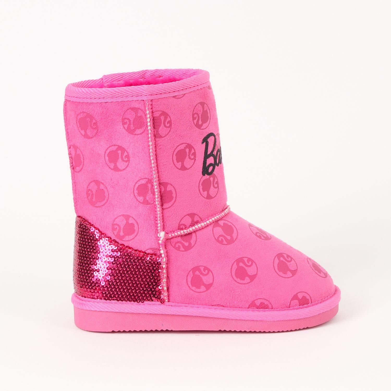 Bota Chiporro Niña Logo Rosado Barbie-1