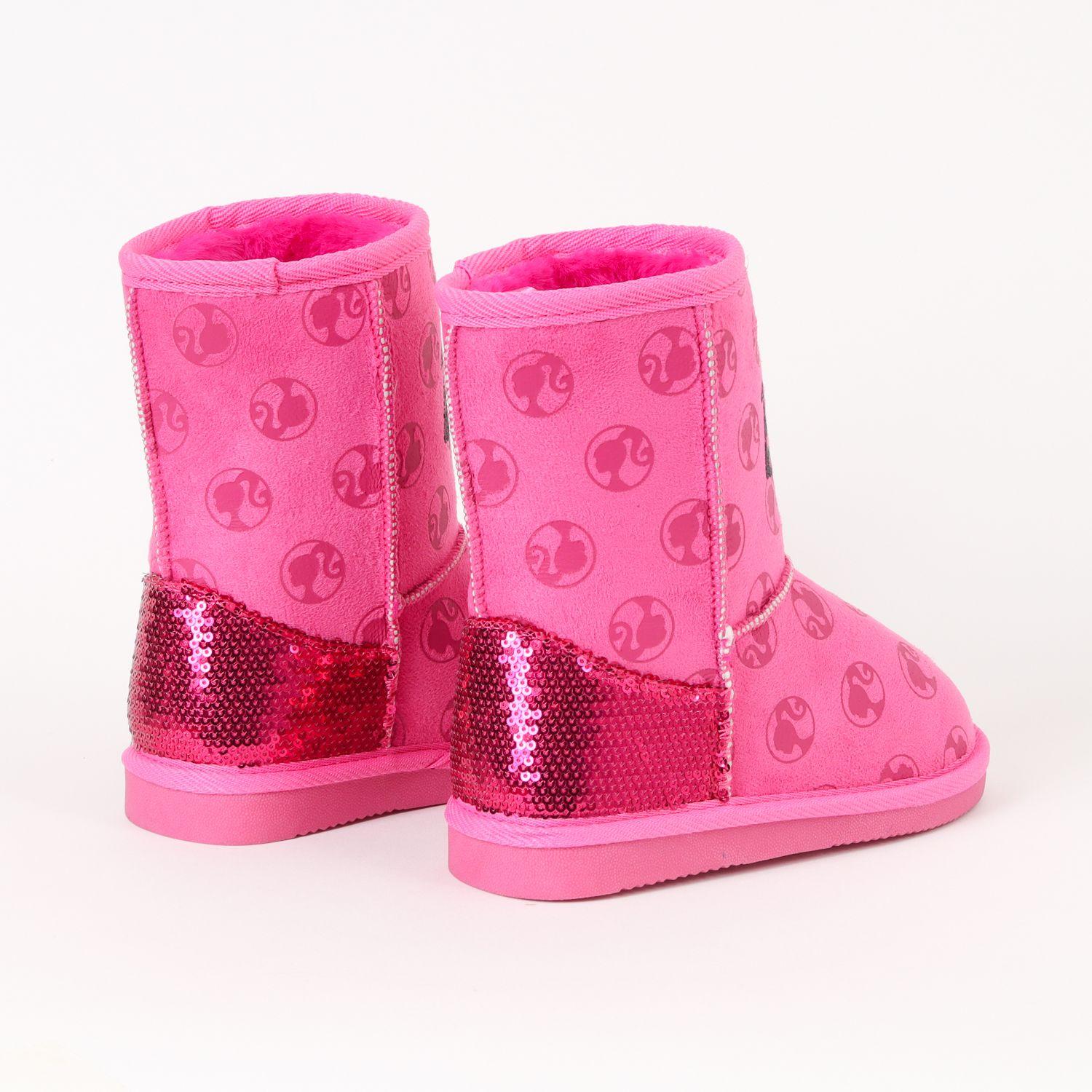 Bota Chiporro Niña Logo Rosado Barbie-2