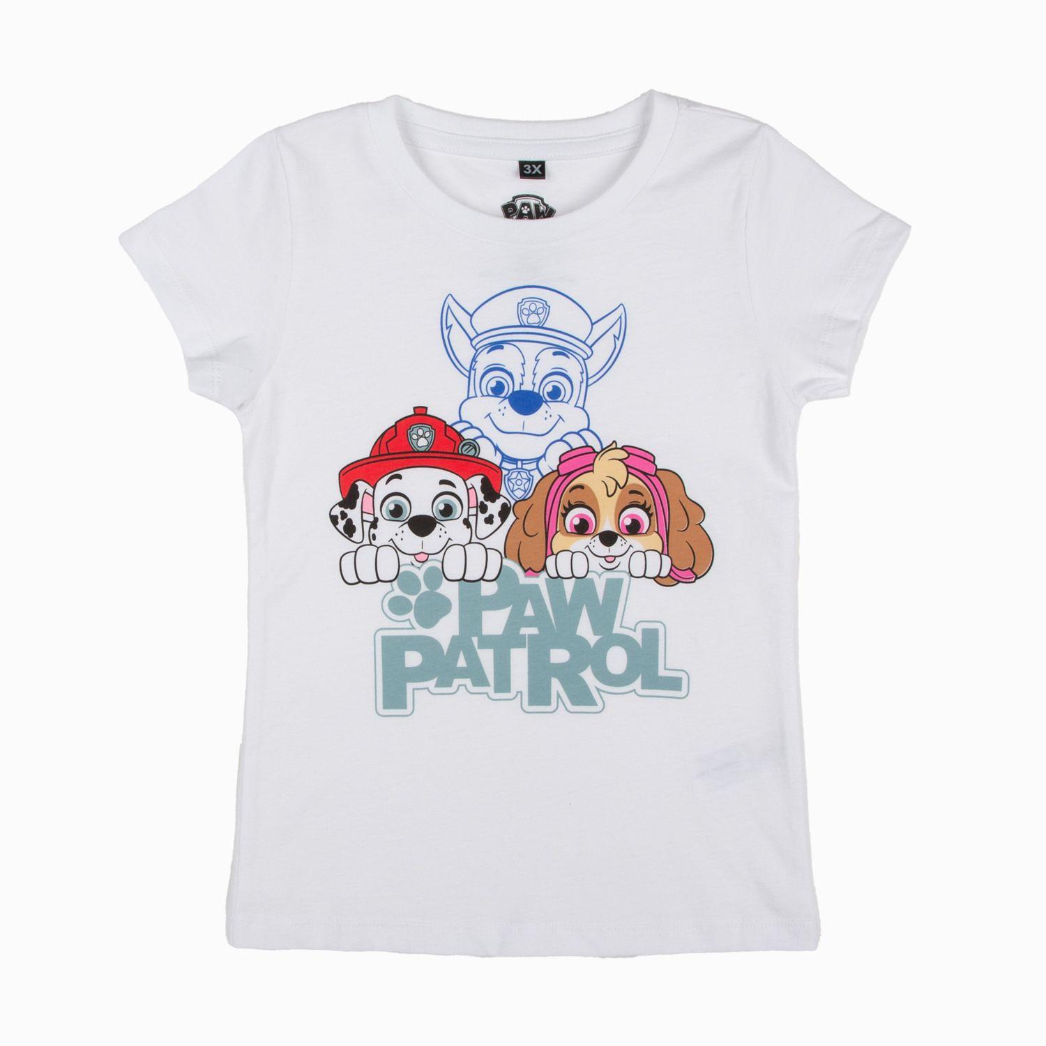 Pack Poleras Niña Rosado Paw Patrol-5