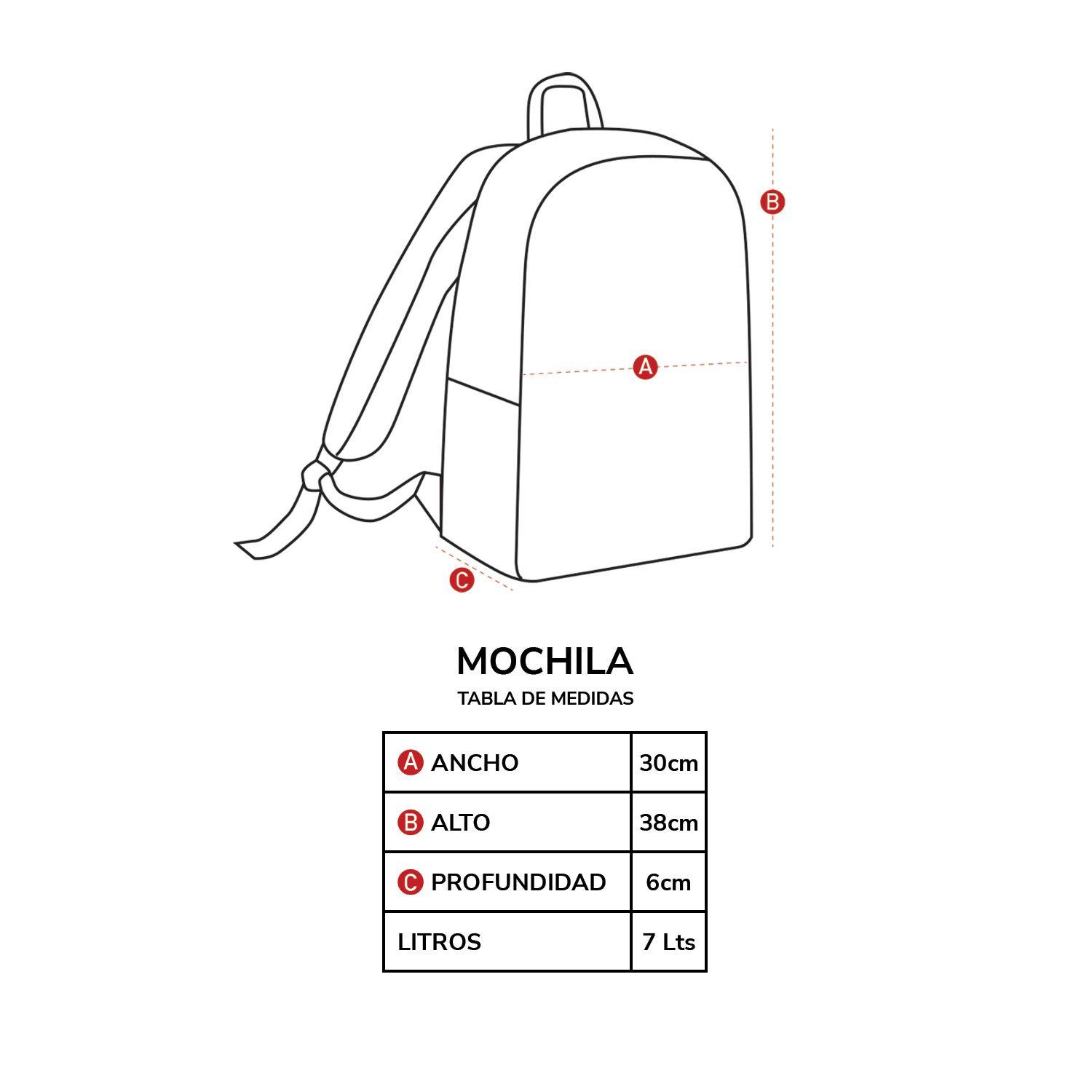 Mochila Unisex Stitch Face 3D Azul Disney-8