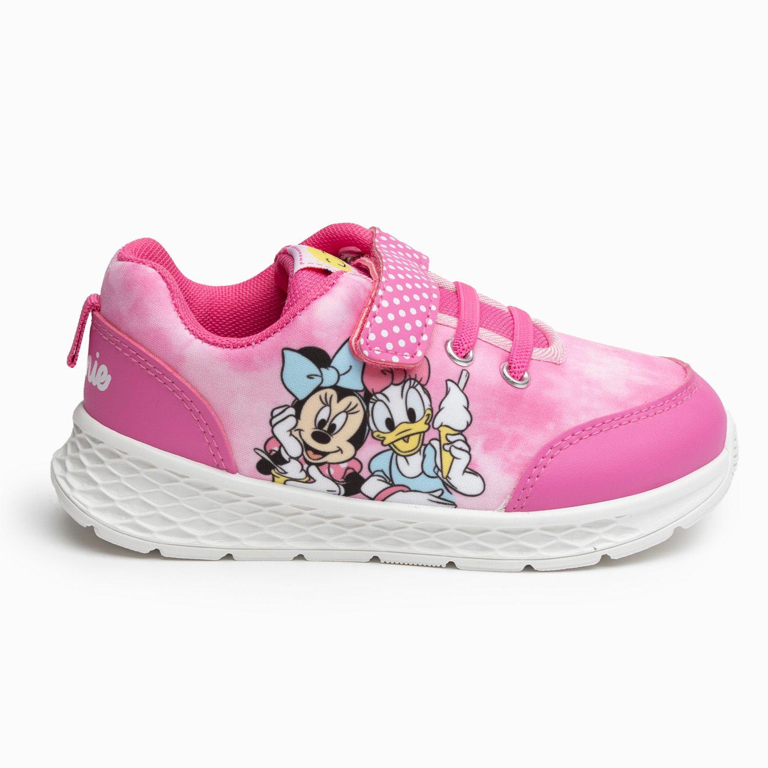 Zapatilla Urbana Niña Daisy y Minnie Fucsia Disney-0