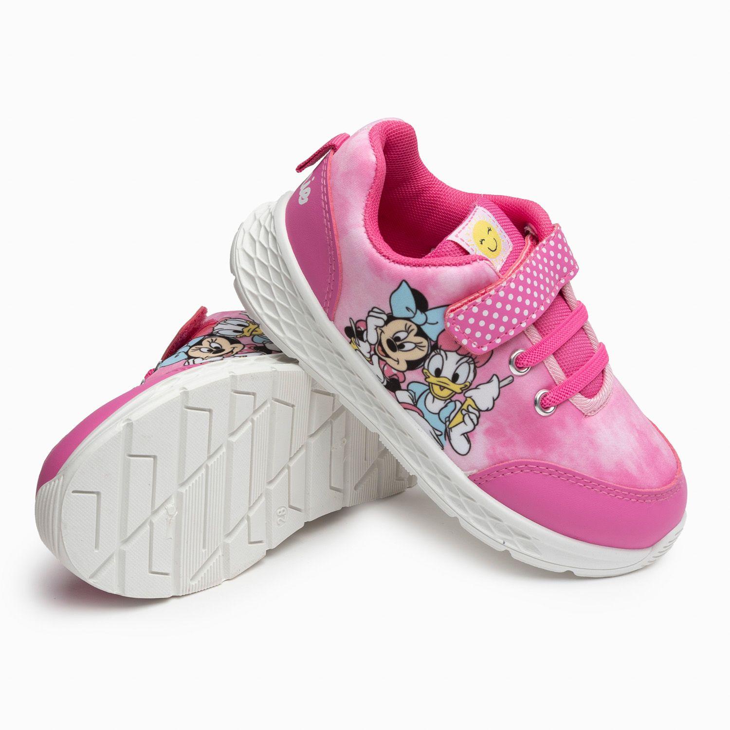 Zapatilla Urbana Niña Daisy y Minnie Fucsia Disney-2