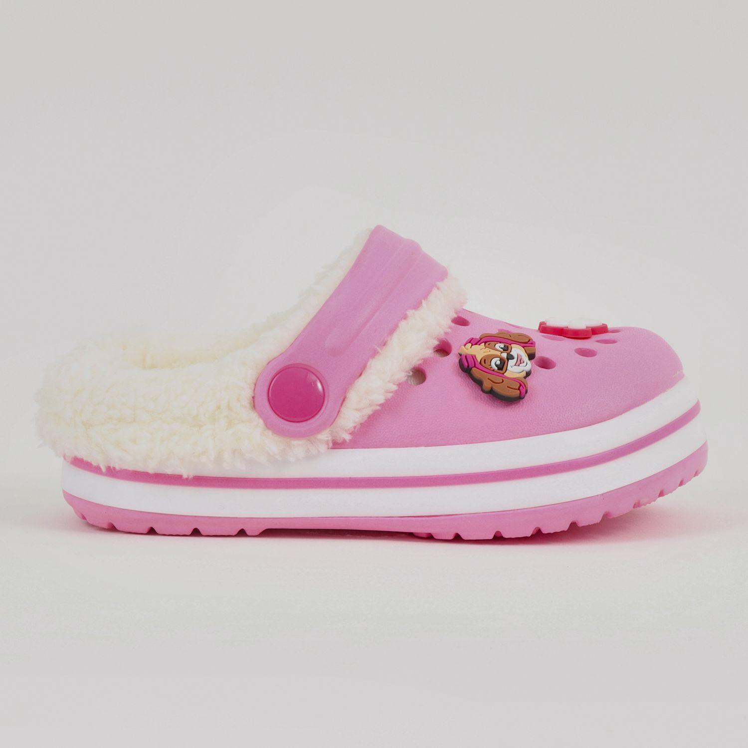 Zueco de Eva Con Chiporro Niña Pins Rosado Paw Patrol-1