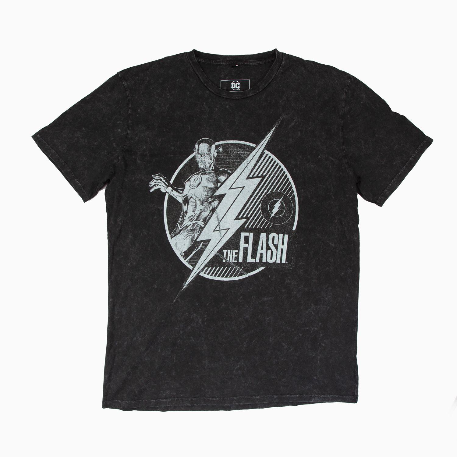 Polera Hombre The Flash Byn Gris Dc Comics-1