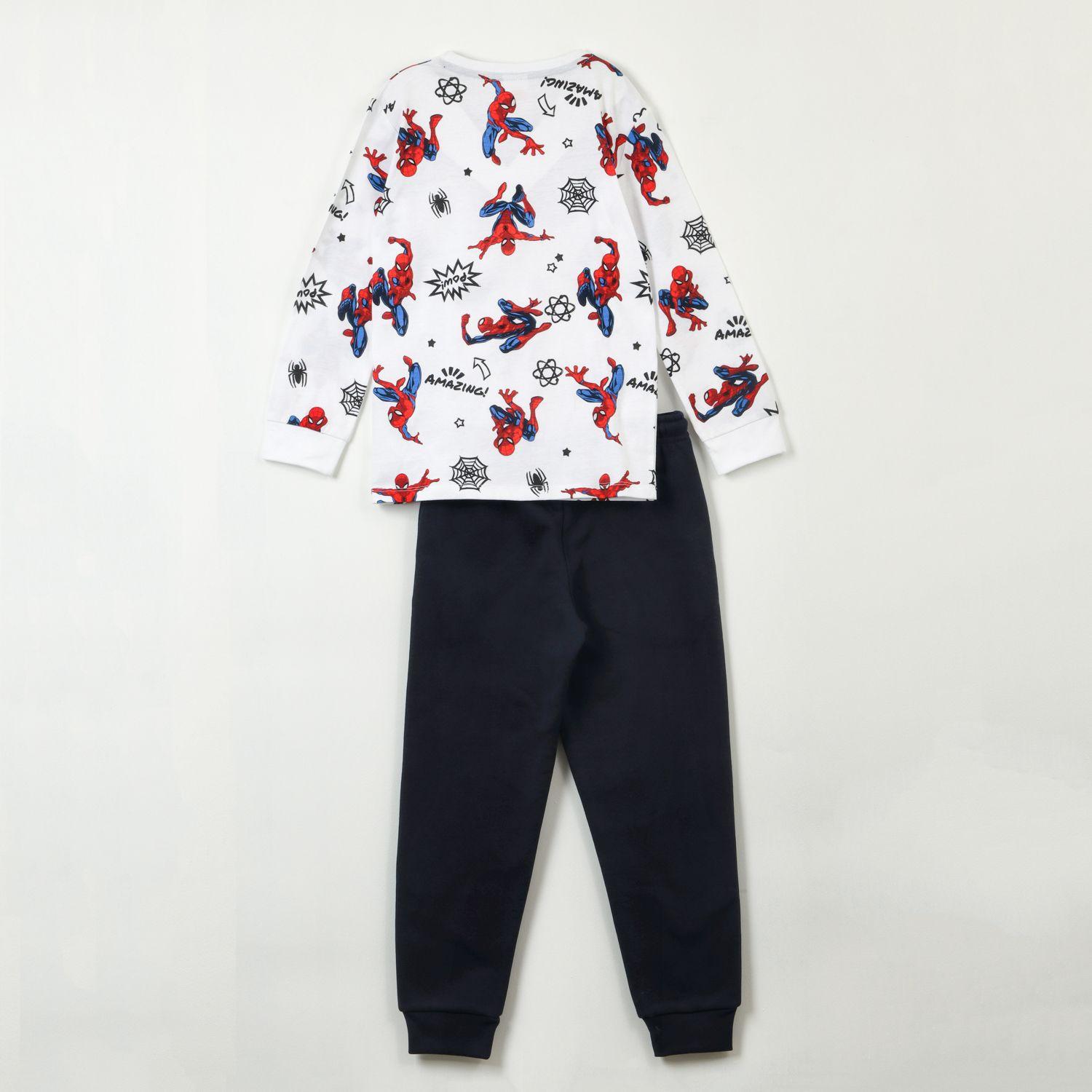 Conjunto Niño Spiderman Full Print Azul Marvel-3
