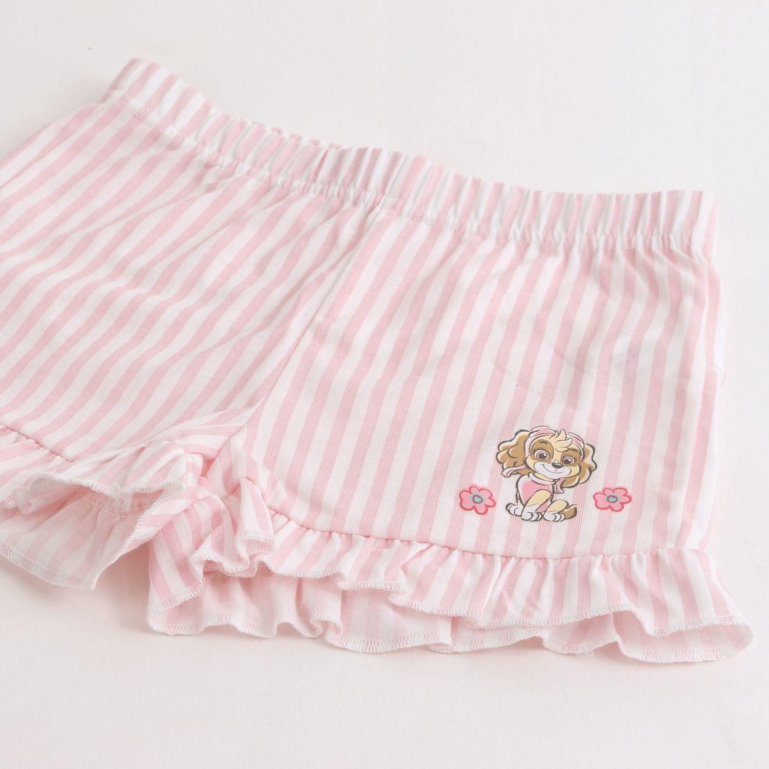 Pijama Manga Corta Niña Paw Patrol Chilling Out Rosado-3