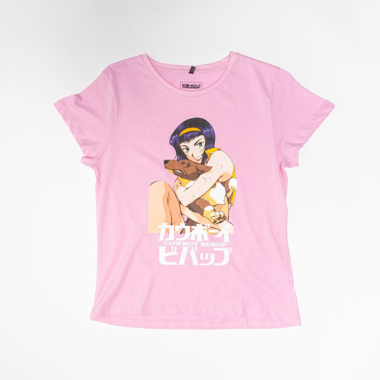 Polera Mujer  Cowboy Bebop   Rosado-0
