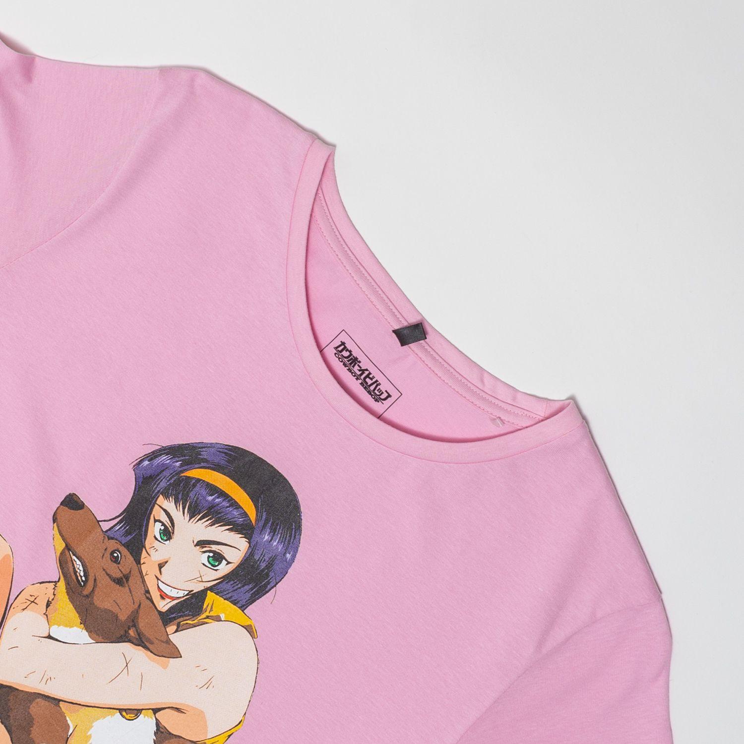 Polera Mujer  Cowboy Bebop   Rosado-1