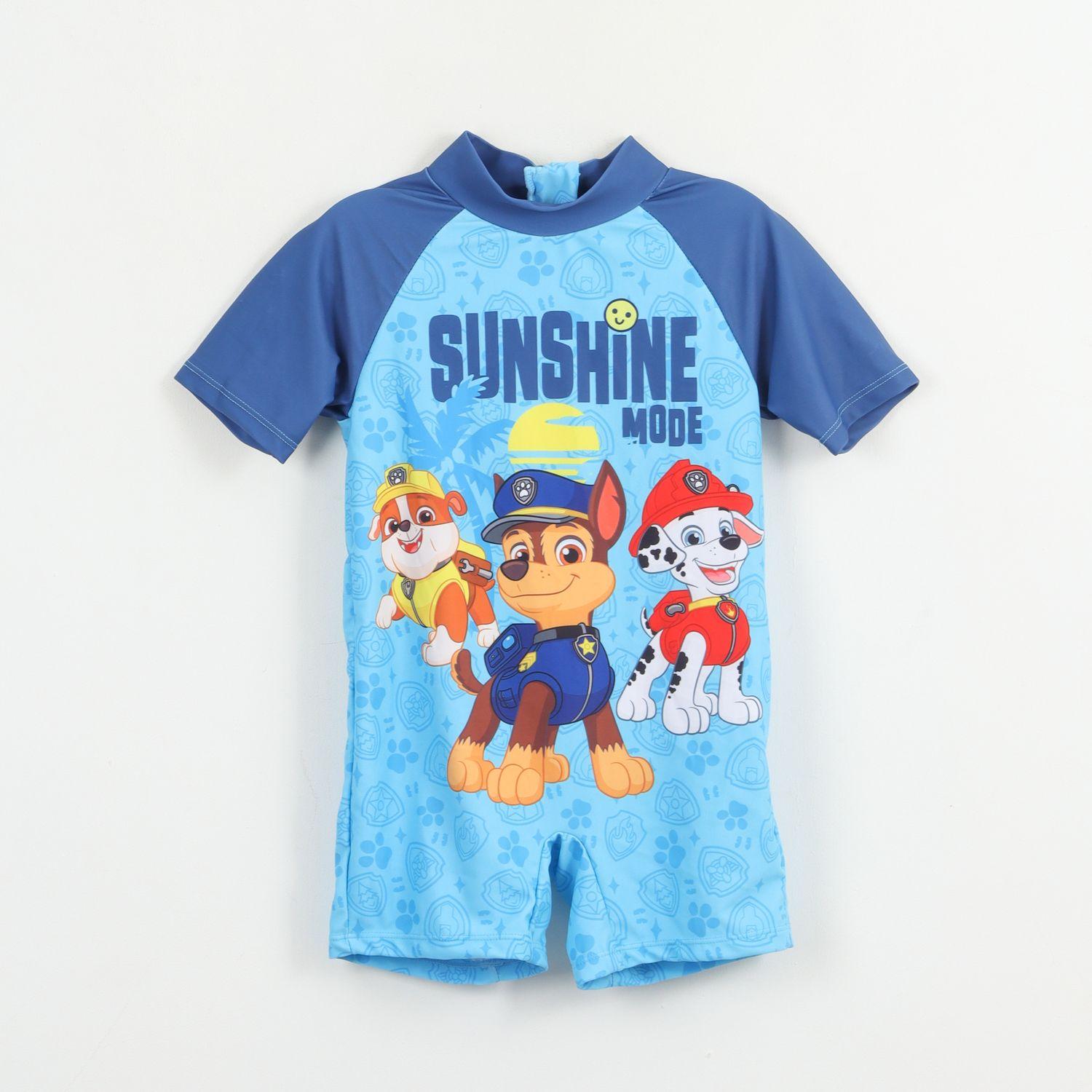 Traje de baño Niño Celeste Personajes Paw Patrol-0