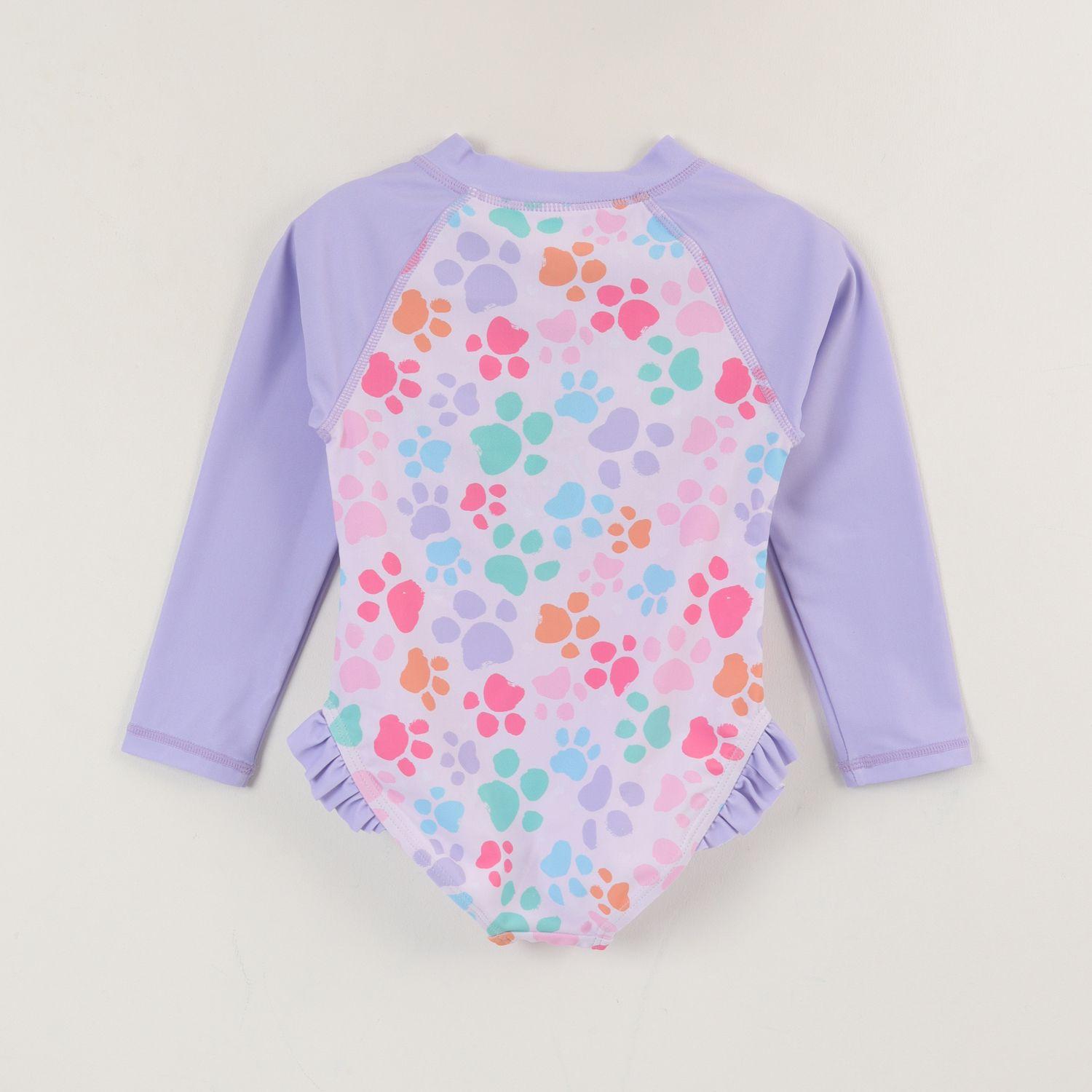 Traje de Baño Niña Lila Skye & Everest Paw Patrol-1