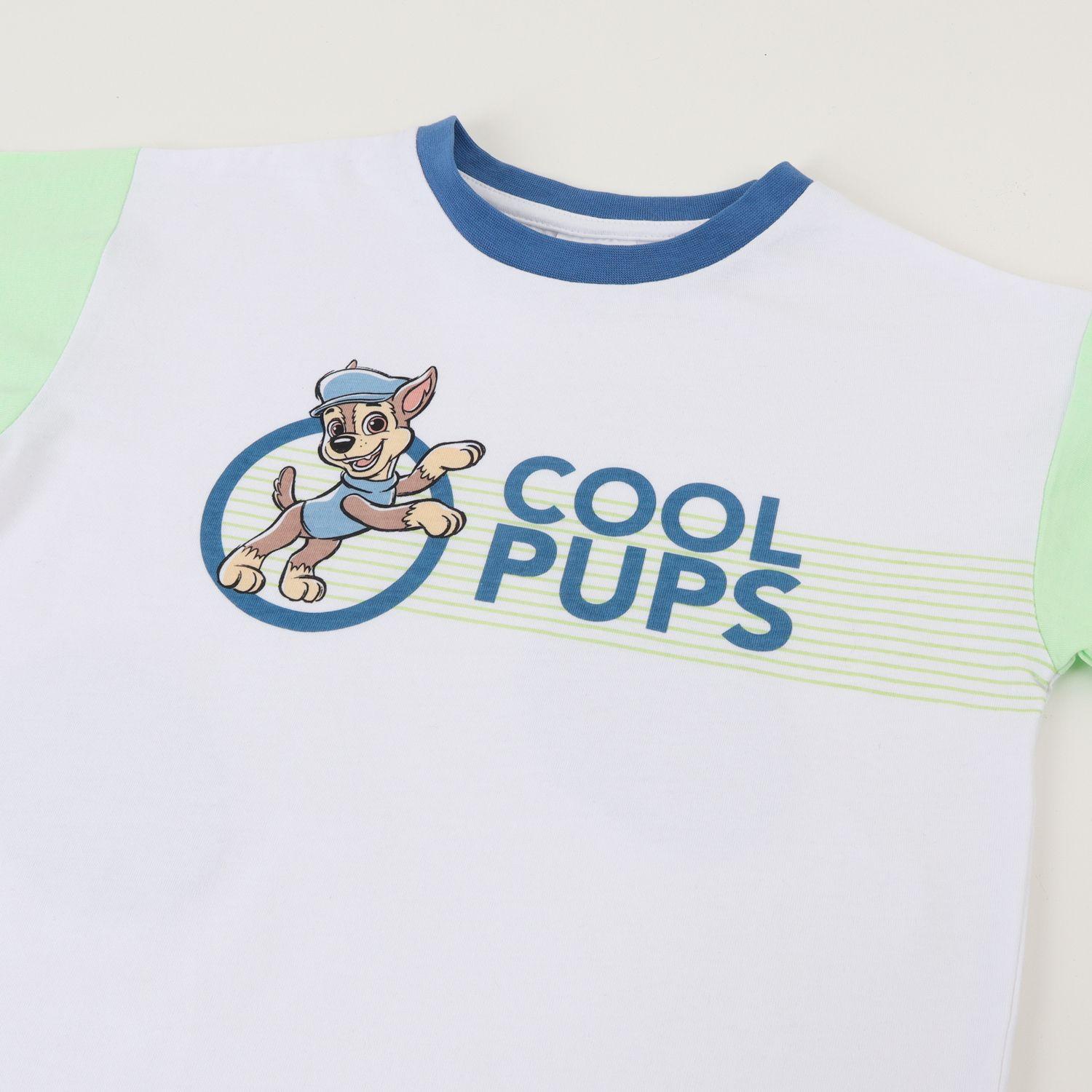 Conjunto Niño Blanco Cool Pups Chase Paw Patrol-2