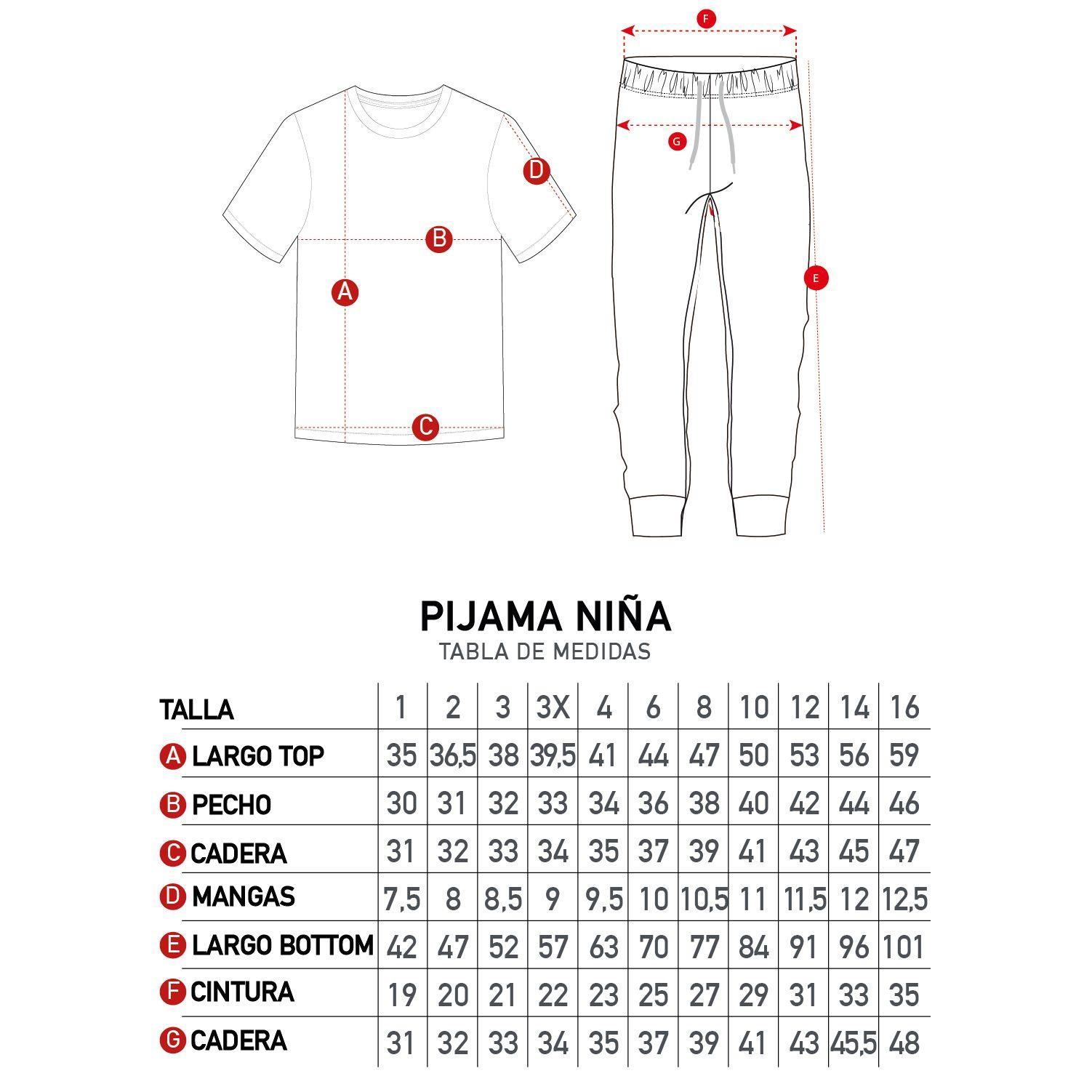 Pijama Niña Minnie Shine Rosado Disney-6