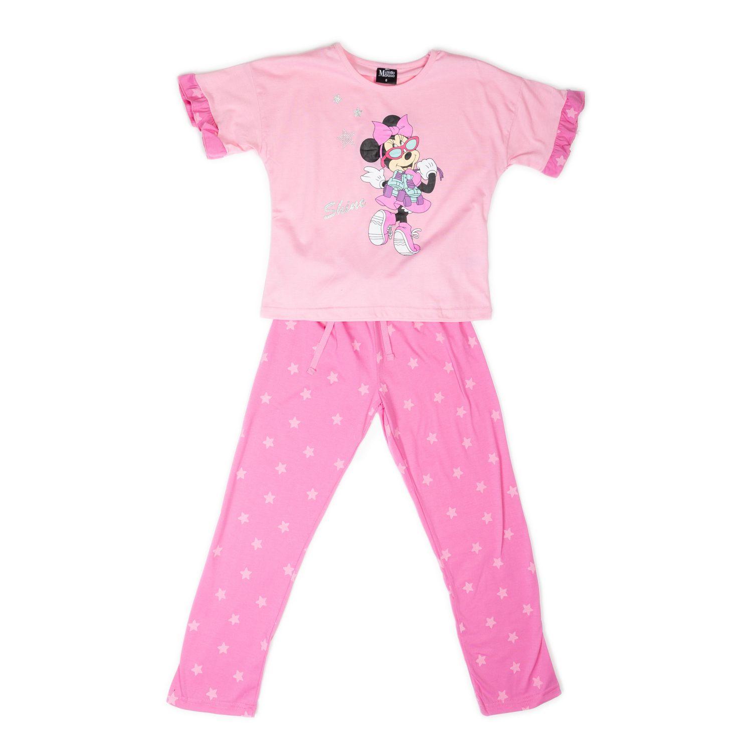 Pijama Niña Minnie Shine Rosado Disney-2