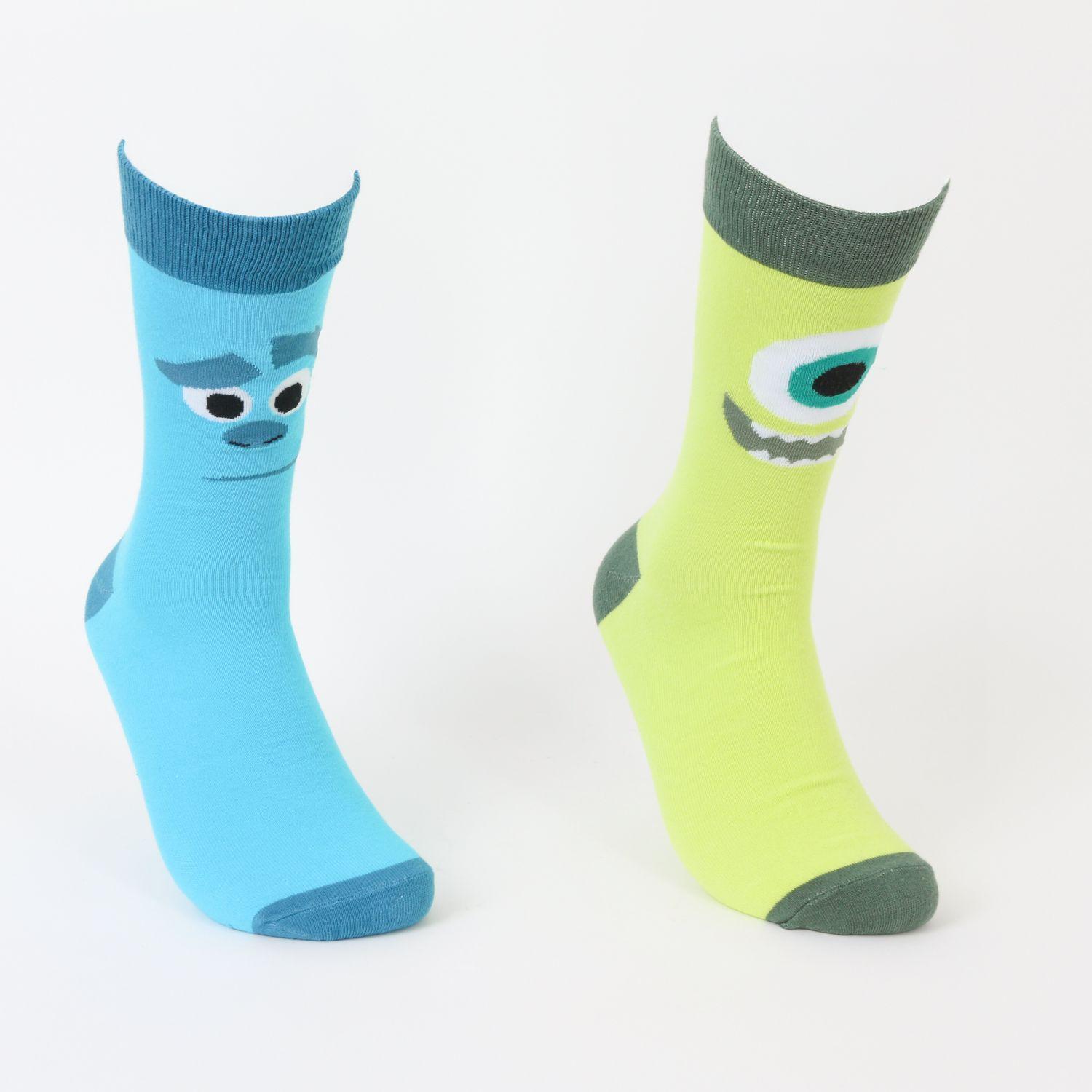 Calcetín Bipack Niño Multicolor Ojos Pixar Disney-4