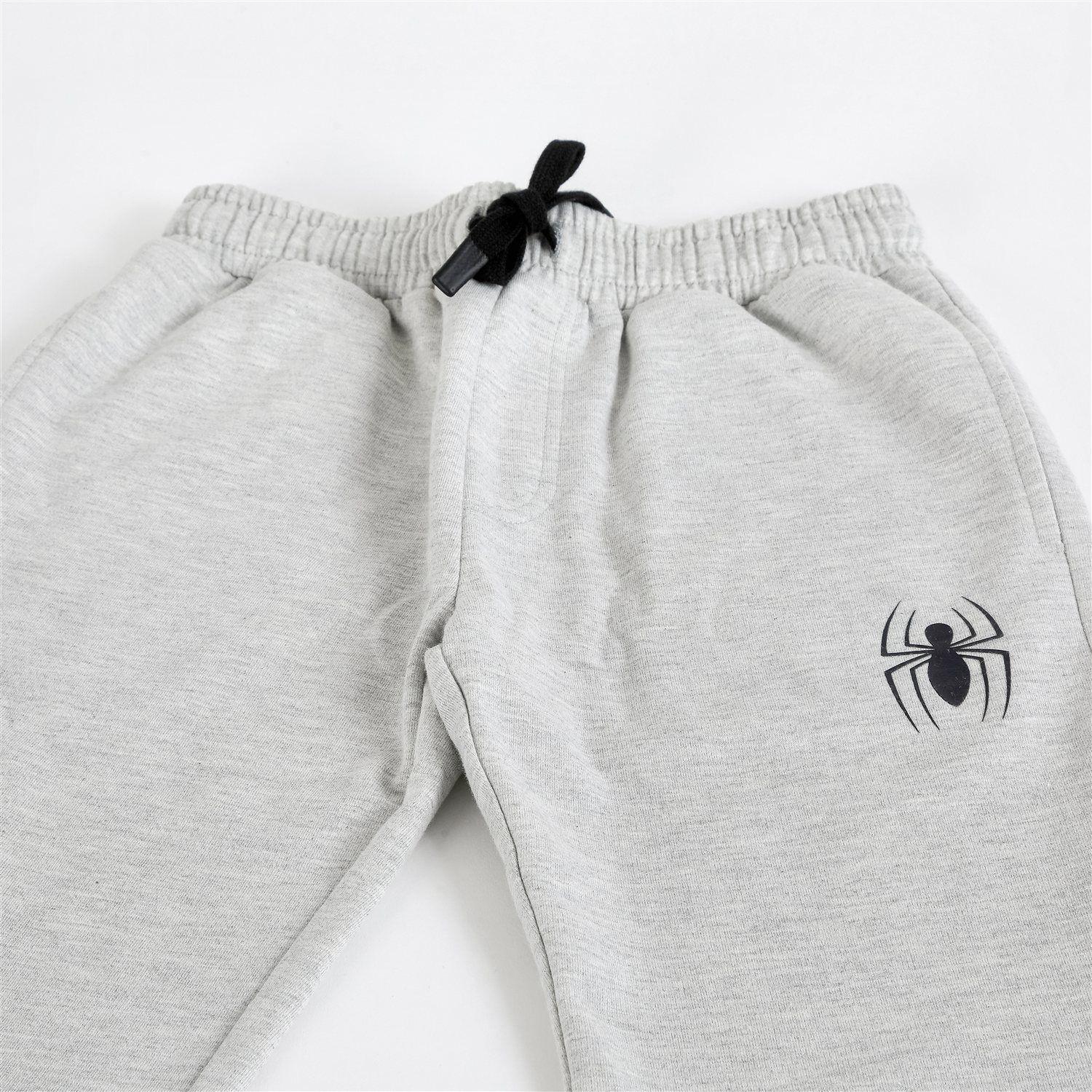 Pantalón de Buzo Niño Spiderman Marvel Gris-3