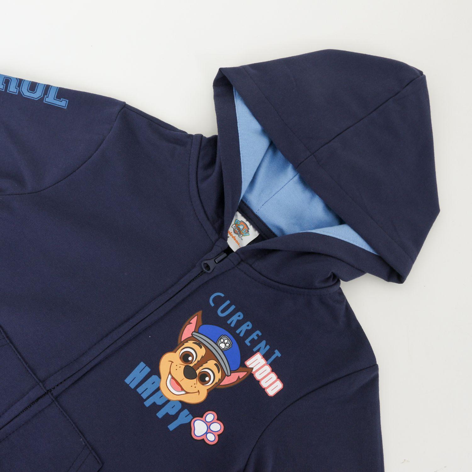 Polerón Abierto Niño Chase Happy Mode Azul Paw Patrol-2