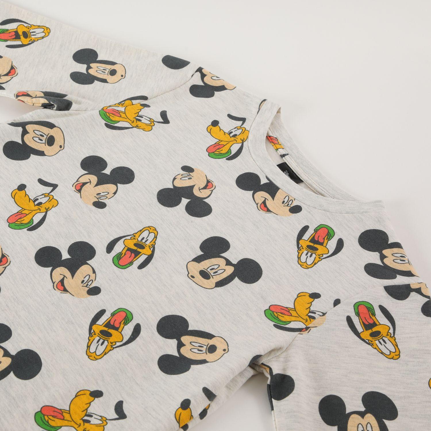 Conjunto Pijama Buzo Niño Mickey Amigos Gris Disney-1