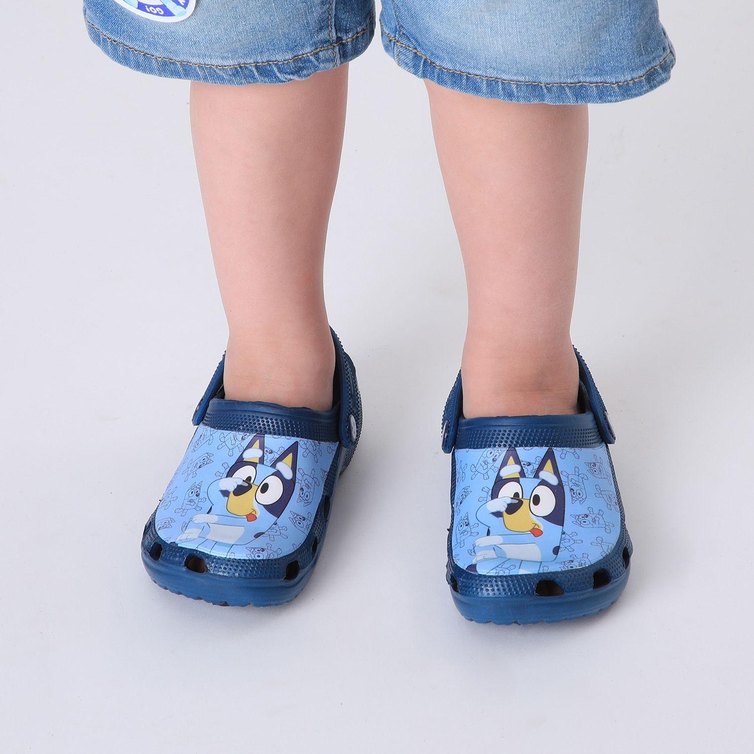 Zueco De Eva Niño Celeste Nariz Bluey-0