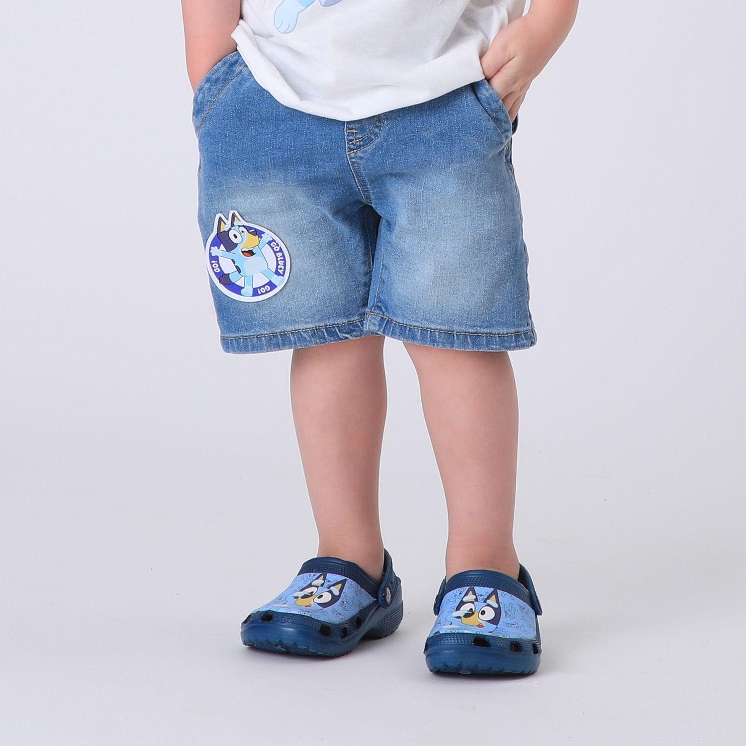 Zueco De Eva Niño Celeste Nariz Bluey-1