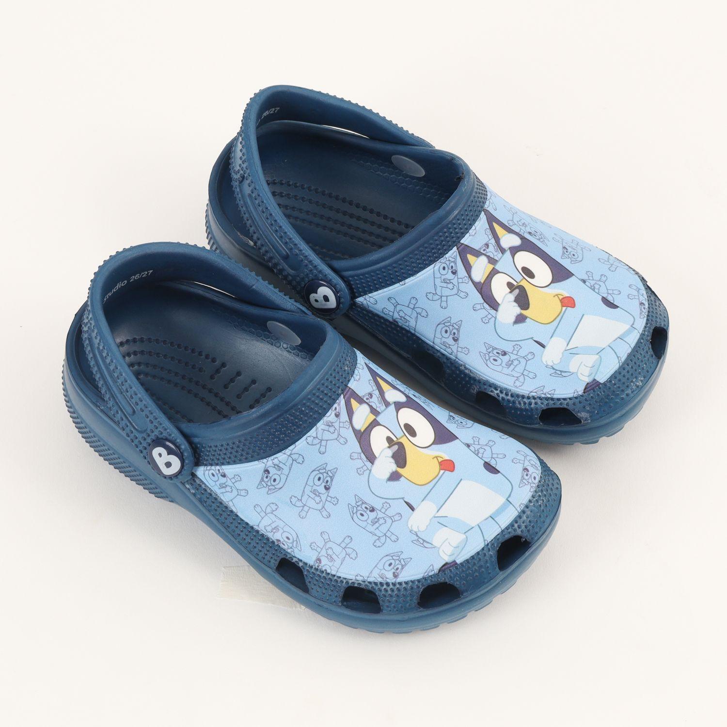 Zueco De Eva Niño Celeste Nariz Bluey-3