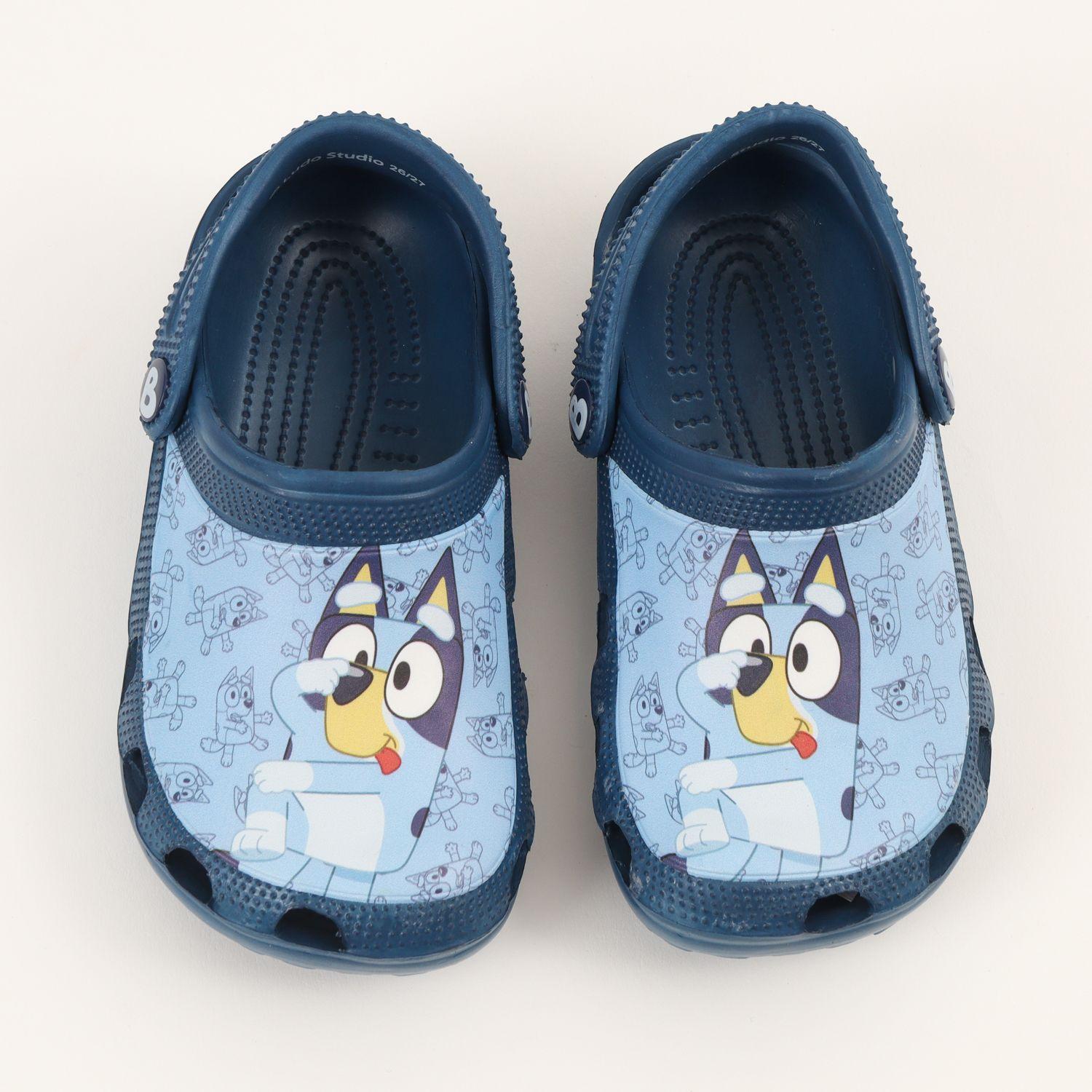 Zueco De Eva Niño Celeste Nariz Bluey-4