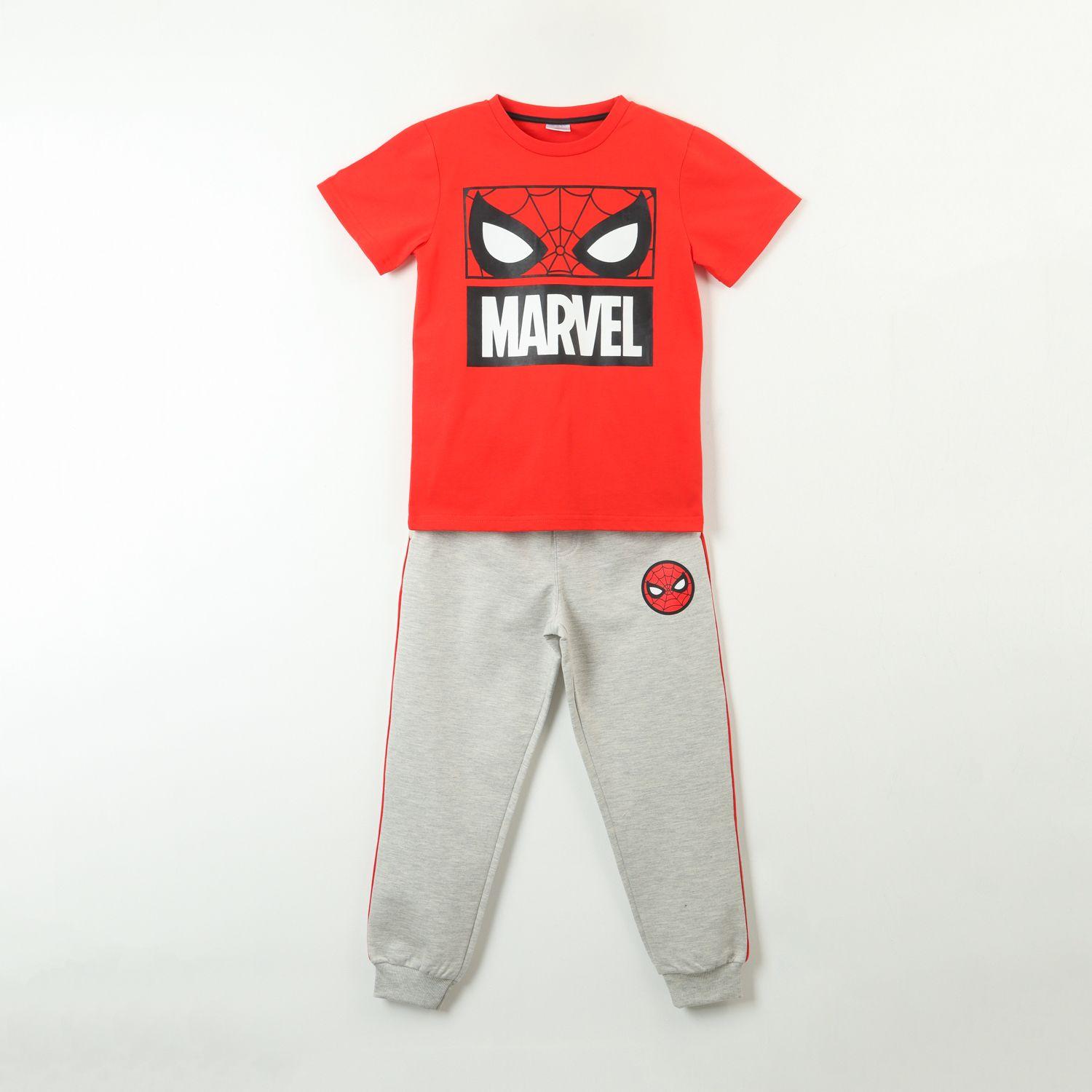 Conjunto Niño Spiderman Eyes Rojo Marvel-0