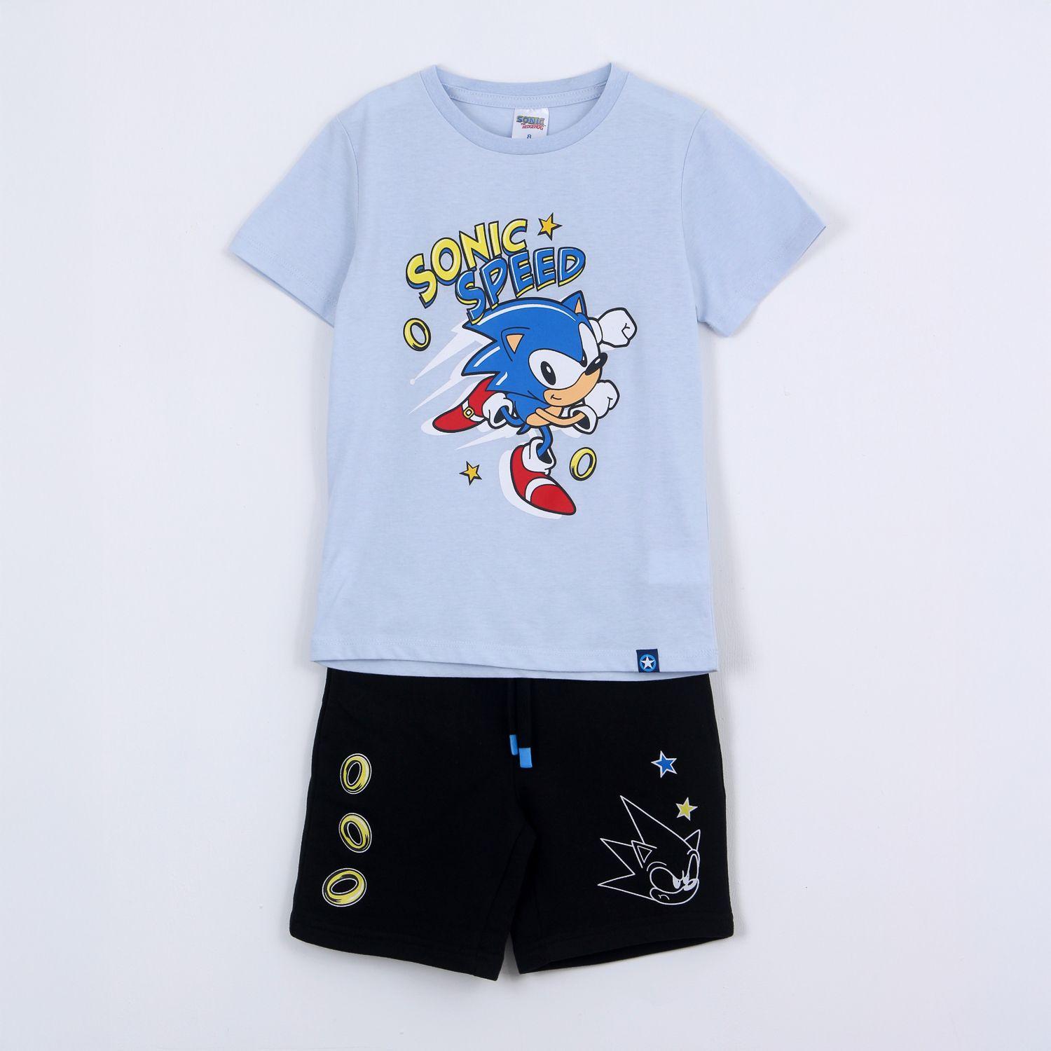 Conjunto Niño Sonic Celeste-0
