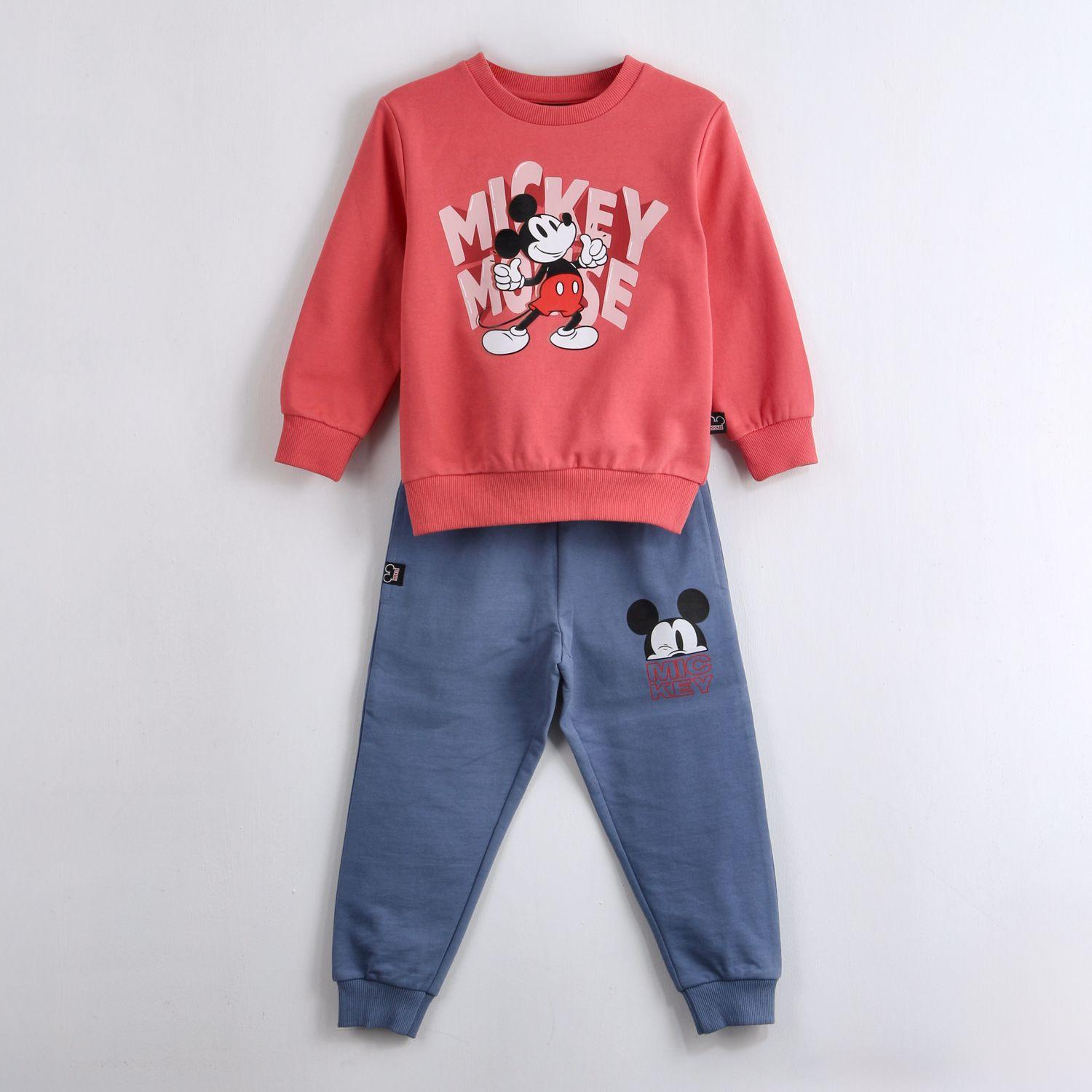 Conjunto Buzo Niño Mickey Disney Rosado-0