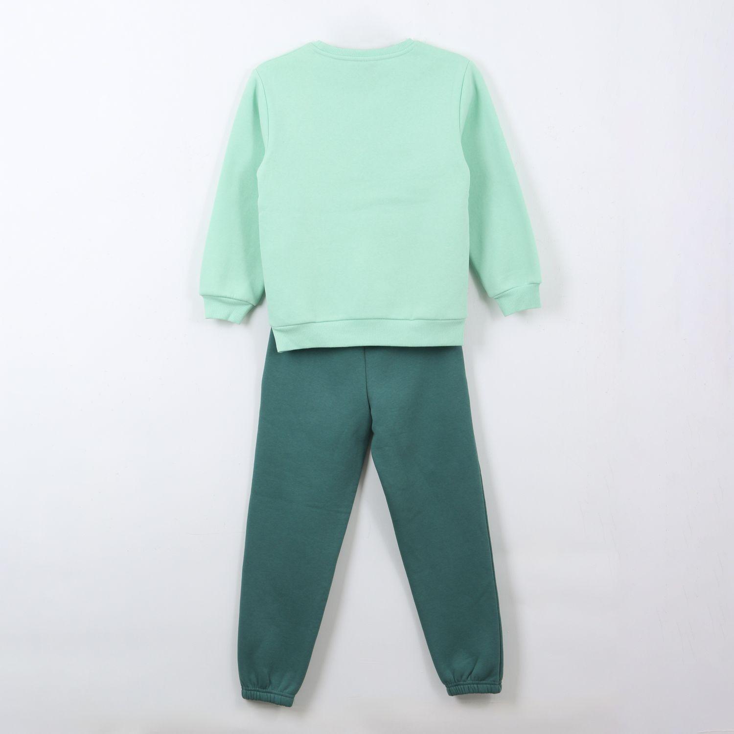 Conjunto Buzo Niño Personajes Verde Minecraft-1