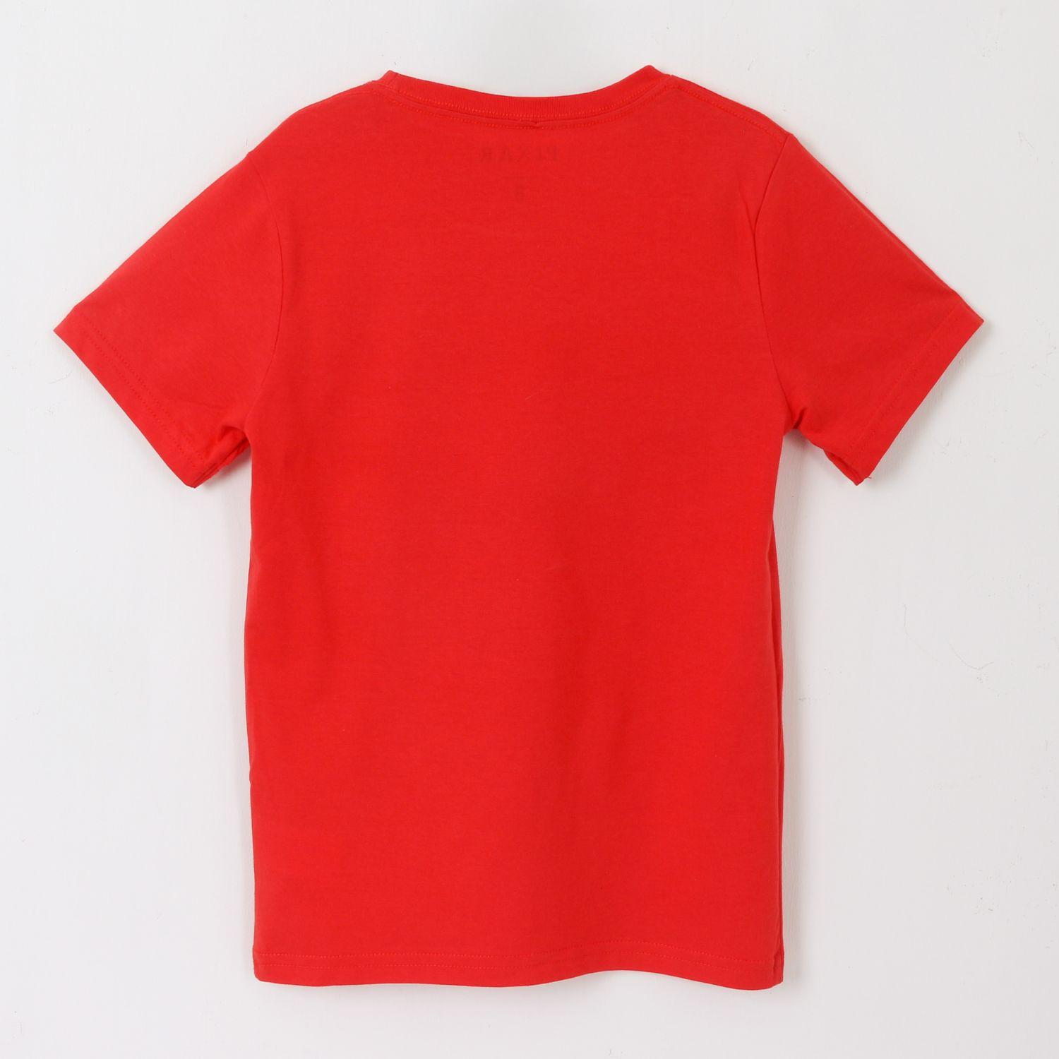 Polera Manga Corta Niño Rojo Cars Pixar Disney-1