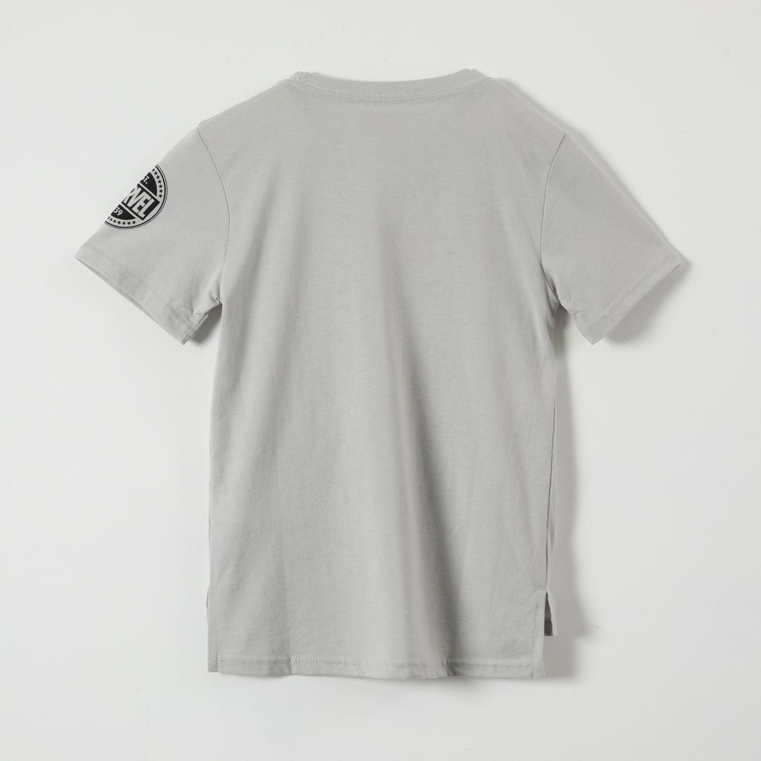 Polera Manga Corta Niño Ojos Spiderman Gris Marvel-1