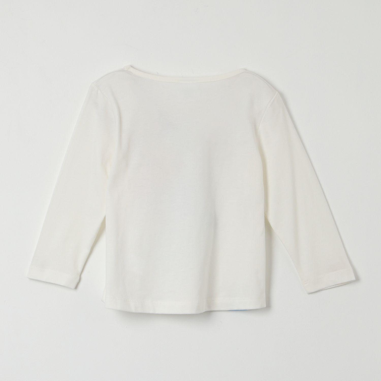 Polera Manga Larga Niña Hug Beige Bluey-2