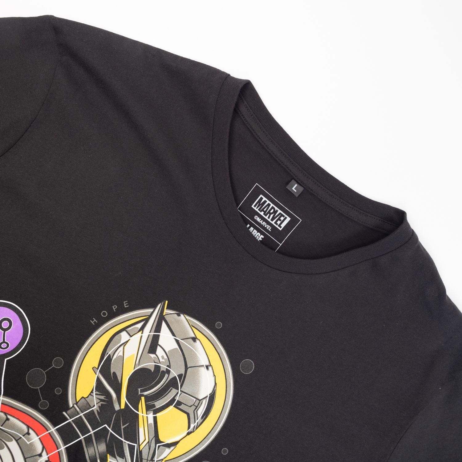 Polera Hombre  Marvel Ant Man Negro-1