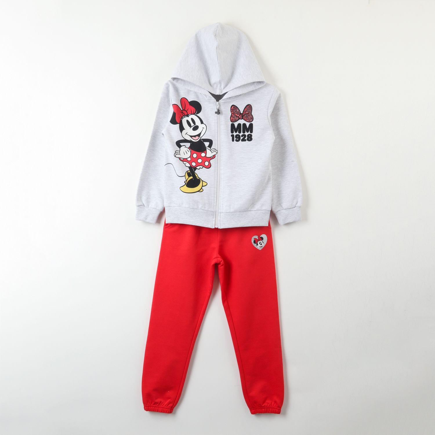 Conjunto Buzo Niña Minnie 1928 Gris Disney-0