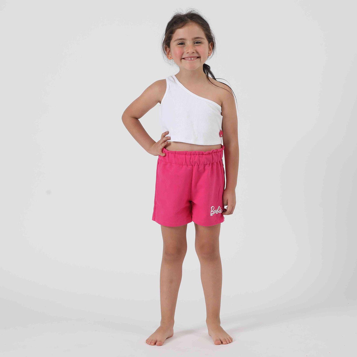 Conjunto Niña Barbie Blanco-0