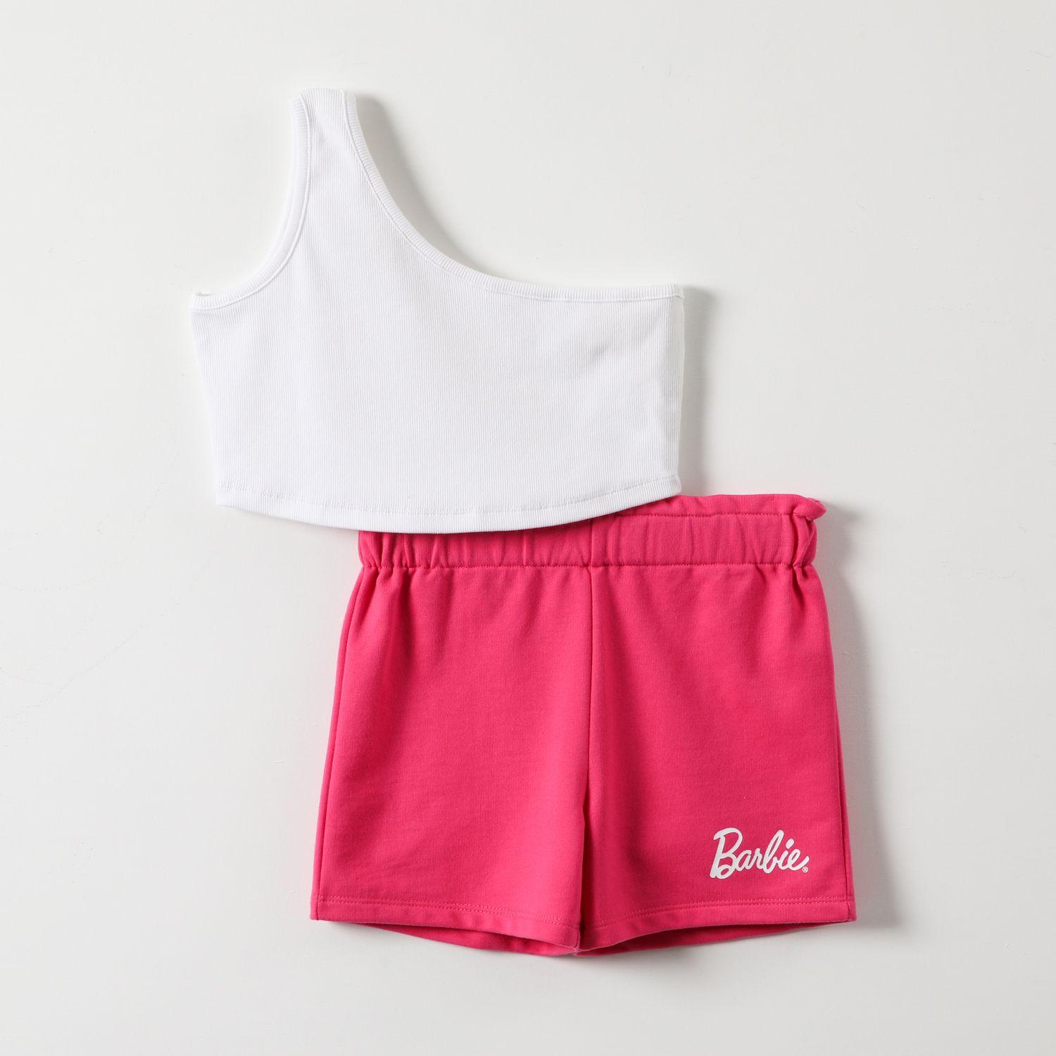 Conjunto Niña Barbie Blanco-3